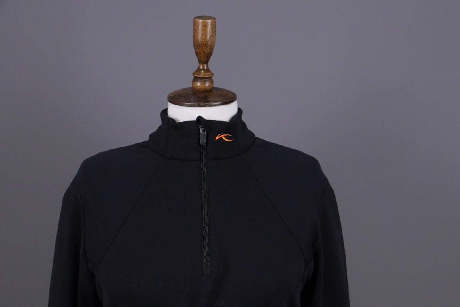 KJUS Kjus Red Black High Neck 1/4 Zip Activewear Sweater Size XL Size XL / US 12-14 / IT 48-50 - 2 Thumbnail
