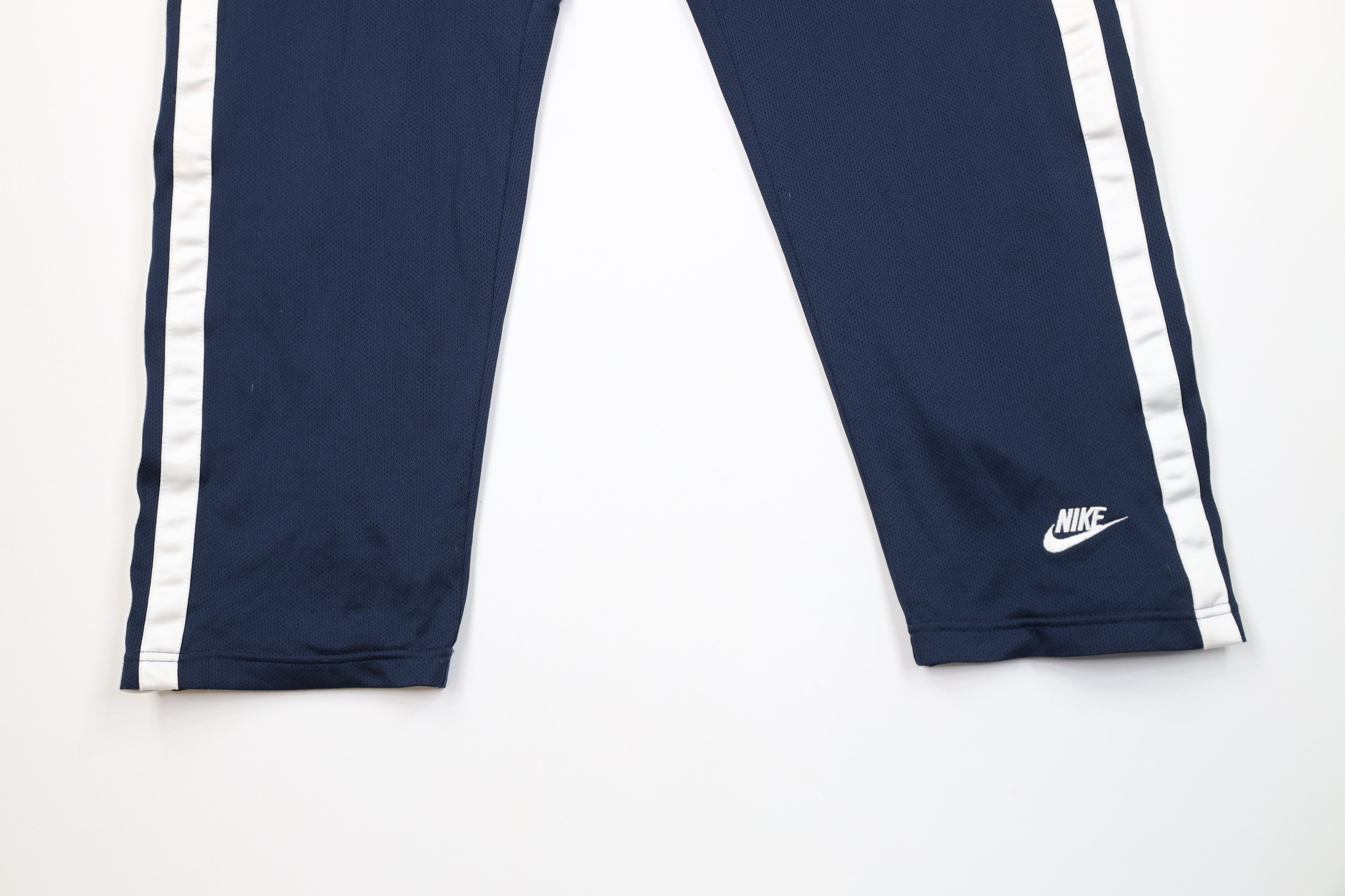 Nike Vintage 90s Y2K Nike Scott Mini Swoosh Mesh Wide Leg Pants Size US 34 / EU 50 - 4 Thumbnail
