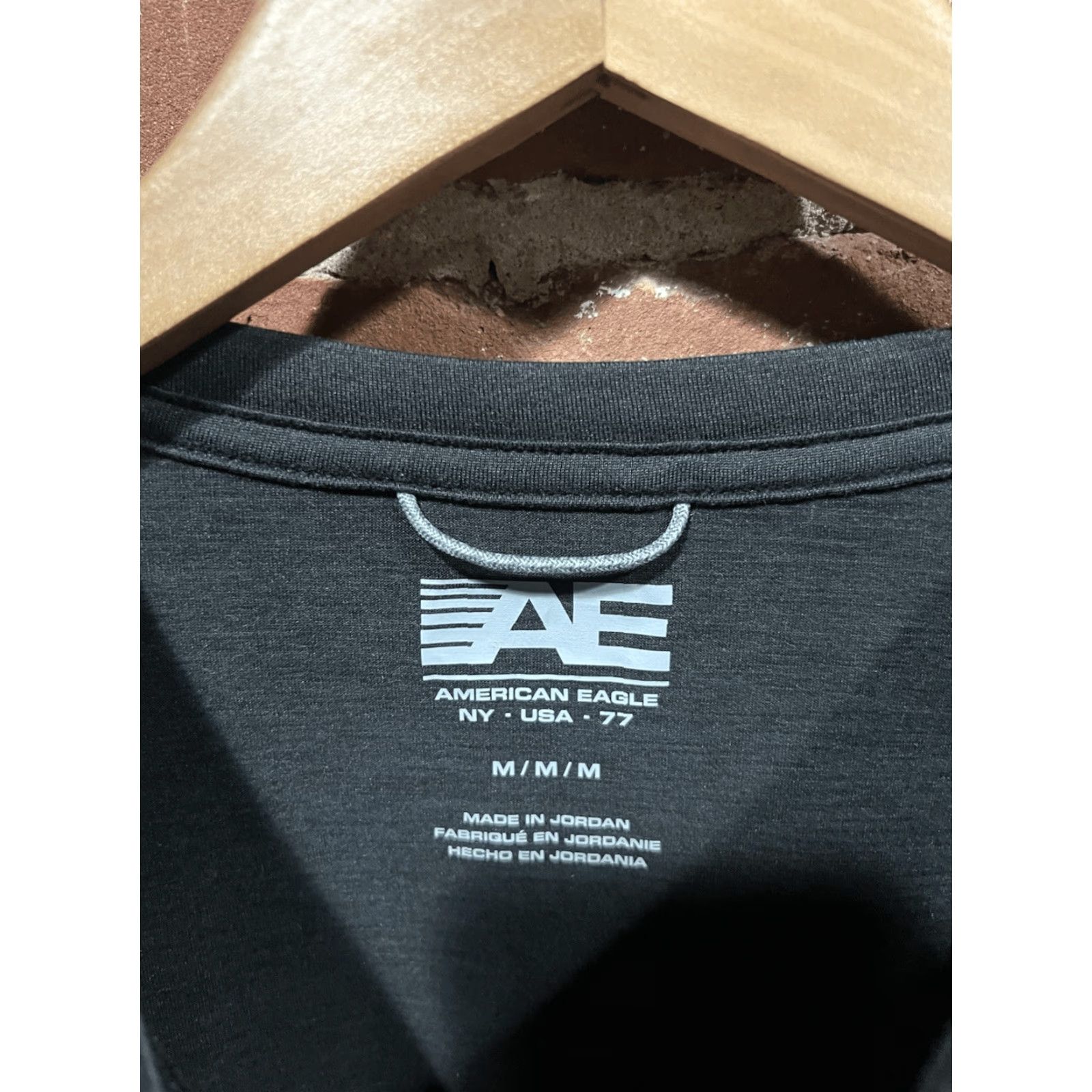 American Eagle Outfitters American Eagle Mens Black Long Sleeve Shirt M Size Medium T-Shirt Sleeve Long Sleeve Black Mens Size US M / EU 48-50 / 2 - 3 Thumbnail