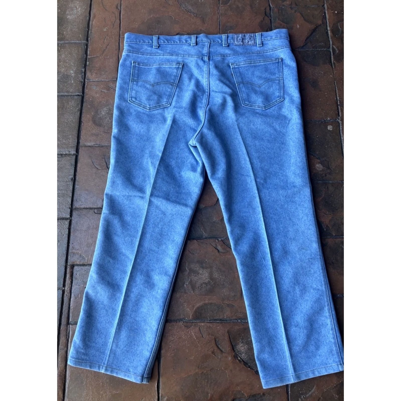 Levi's VINTAGE Levi's Silver Medal Denim Jeans Men 44x28 Light Blue Straight Size US 44 / EU 60 - 3 Thumbnail