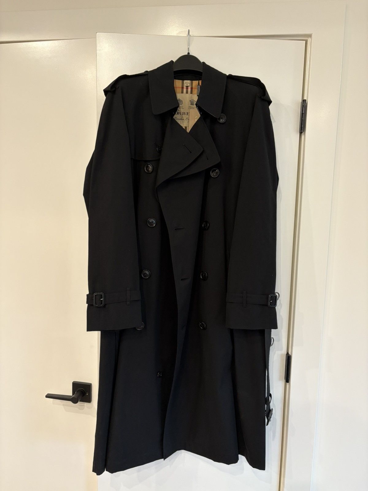 Burberry Burberry Trench Coat Black Brand New Size US S / EU 44-46 / 1 - 1 Thumbnail