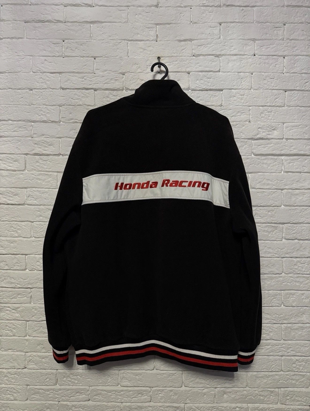 Honda Honda Racing HRC Motosport Fleece Zip Jacket Castrol Sz L Size US L / EU 52-54 / 3 - 6 Thumbnail