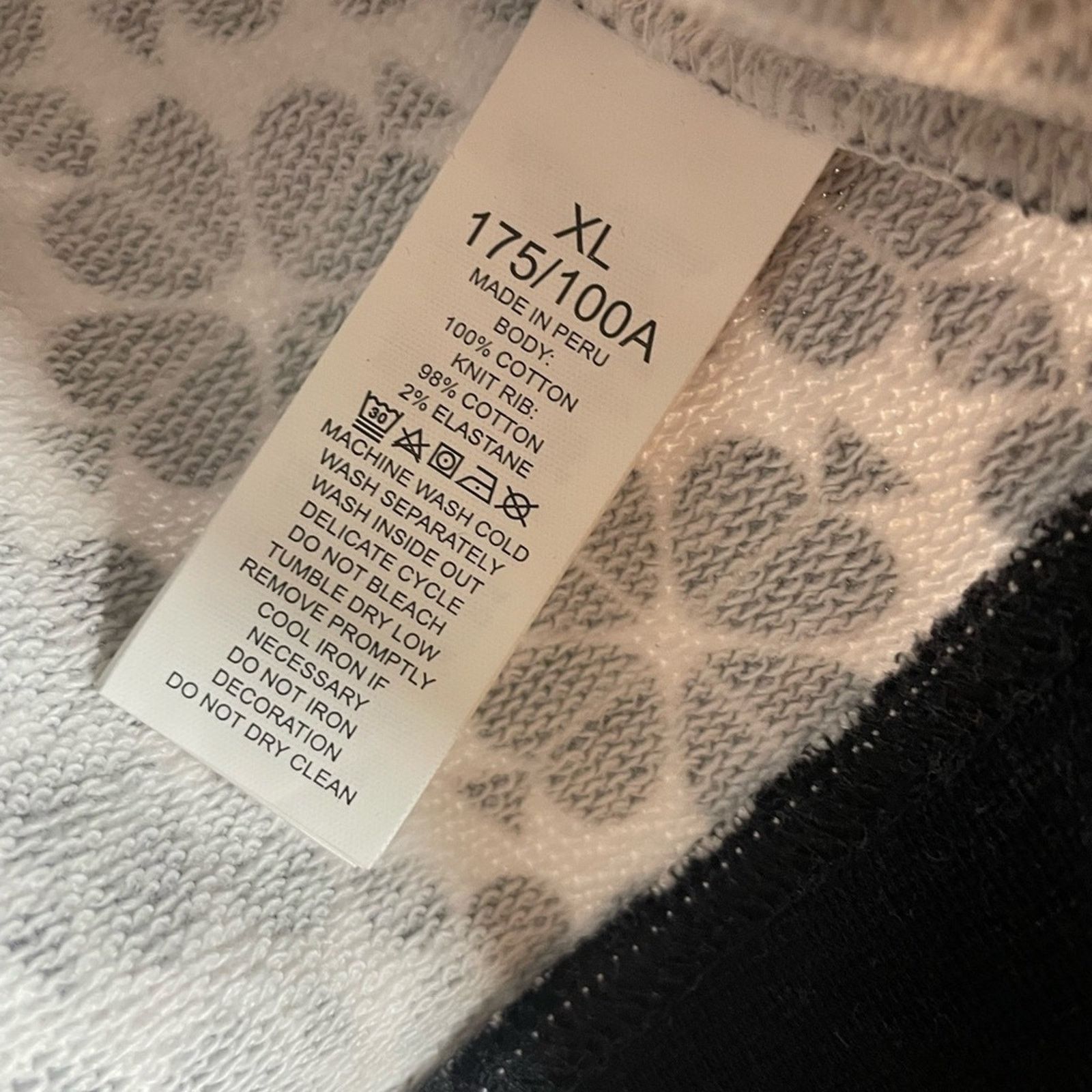 Kate Spade Kate Spade Black and White Clover Sweater NWT Size XL / US 12-14 / IT 48-50 - 3 Thumbnail