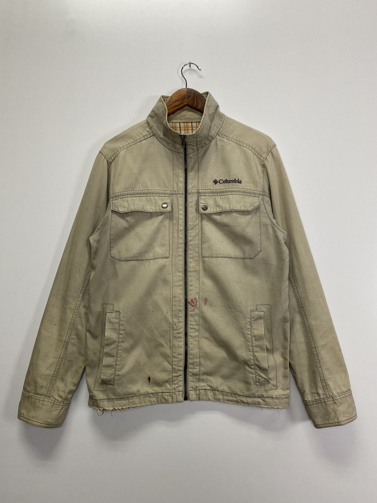 Columbia × Vintage Vintage Columbia Sportwear Zipper Jacket Size US M / EU 48-50 / 2 - 2 Thumbnail