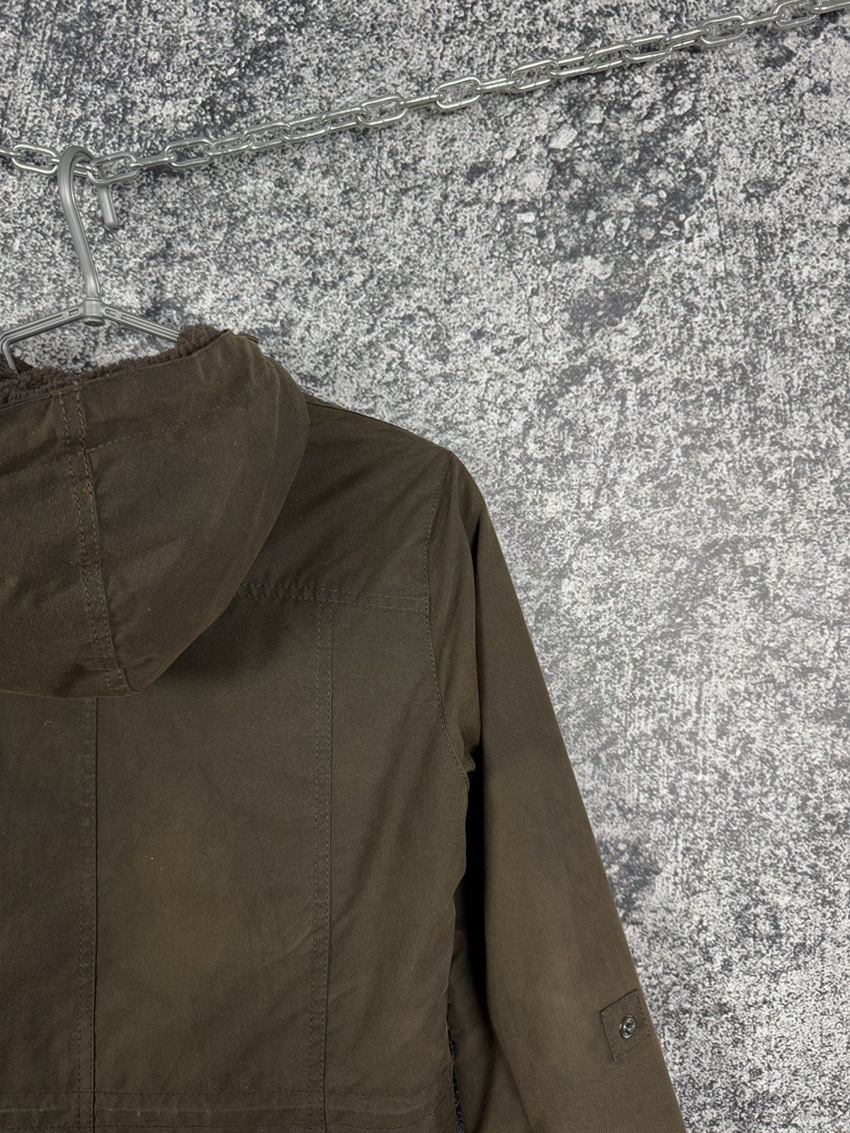 Barbour Barbour Winter Force Parka Wax Jacket Waxed Cotton Size UK 8 Size S / US 4 / IT 40 - 15 Thumbnail