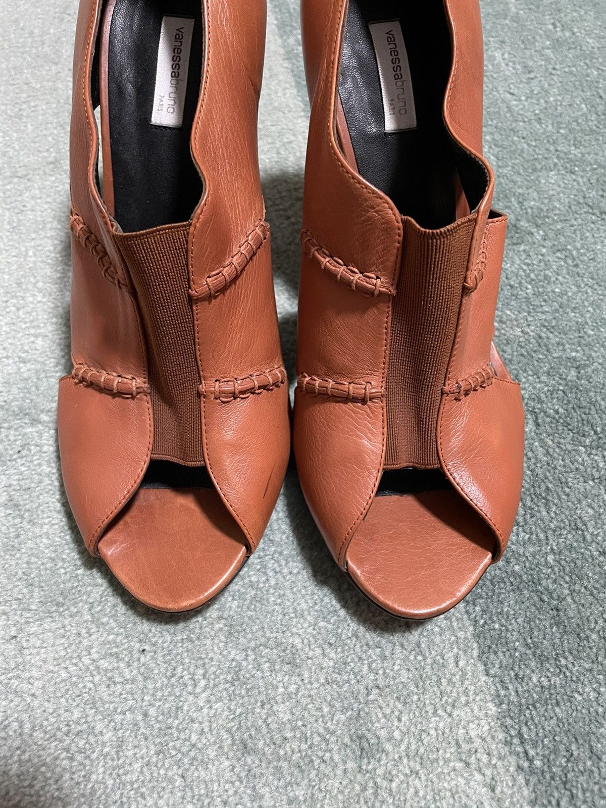 Vanessa Bruno vanessa bruno leather heeled sandals Size US 8 / IT 38 - 2 Thumbnail