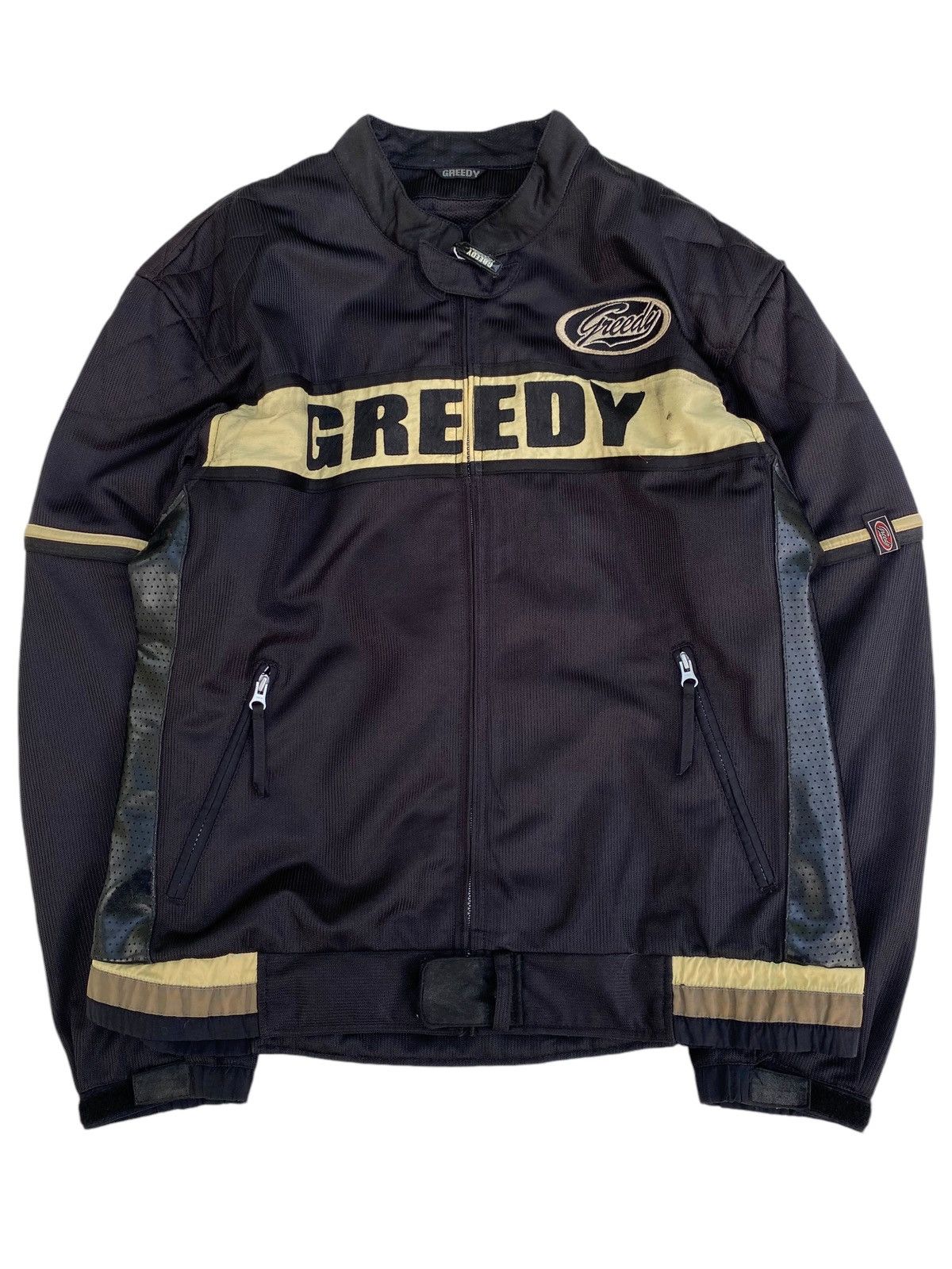 Vintage Vtg Greedy Moto Racing Jacket Size US L / EU 52-54 / 3 - 1 Thumbnail