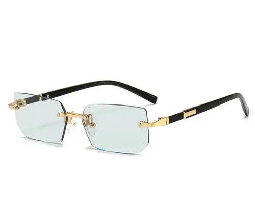 Other Yuuho x Nan Green Lens Rimless Square Sunglasses Size ONE SIZE - 4 Thumbnail