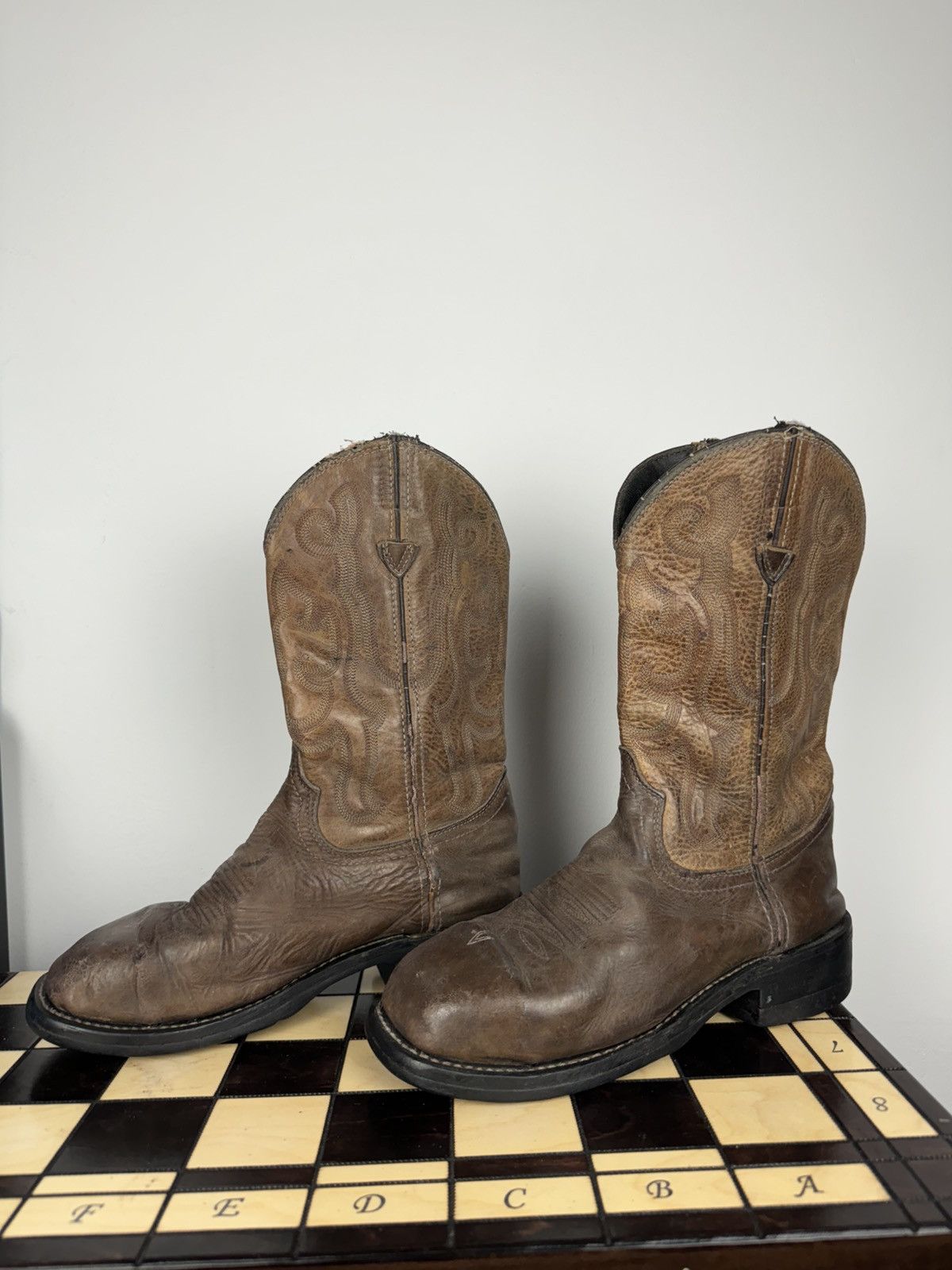 Vintage Vintage cowboy boots USA Texas original retro item Size US 11 / IT 41 - 2 Thumbnail