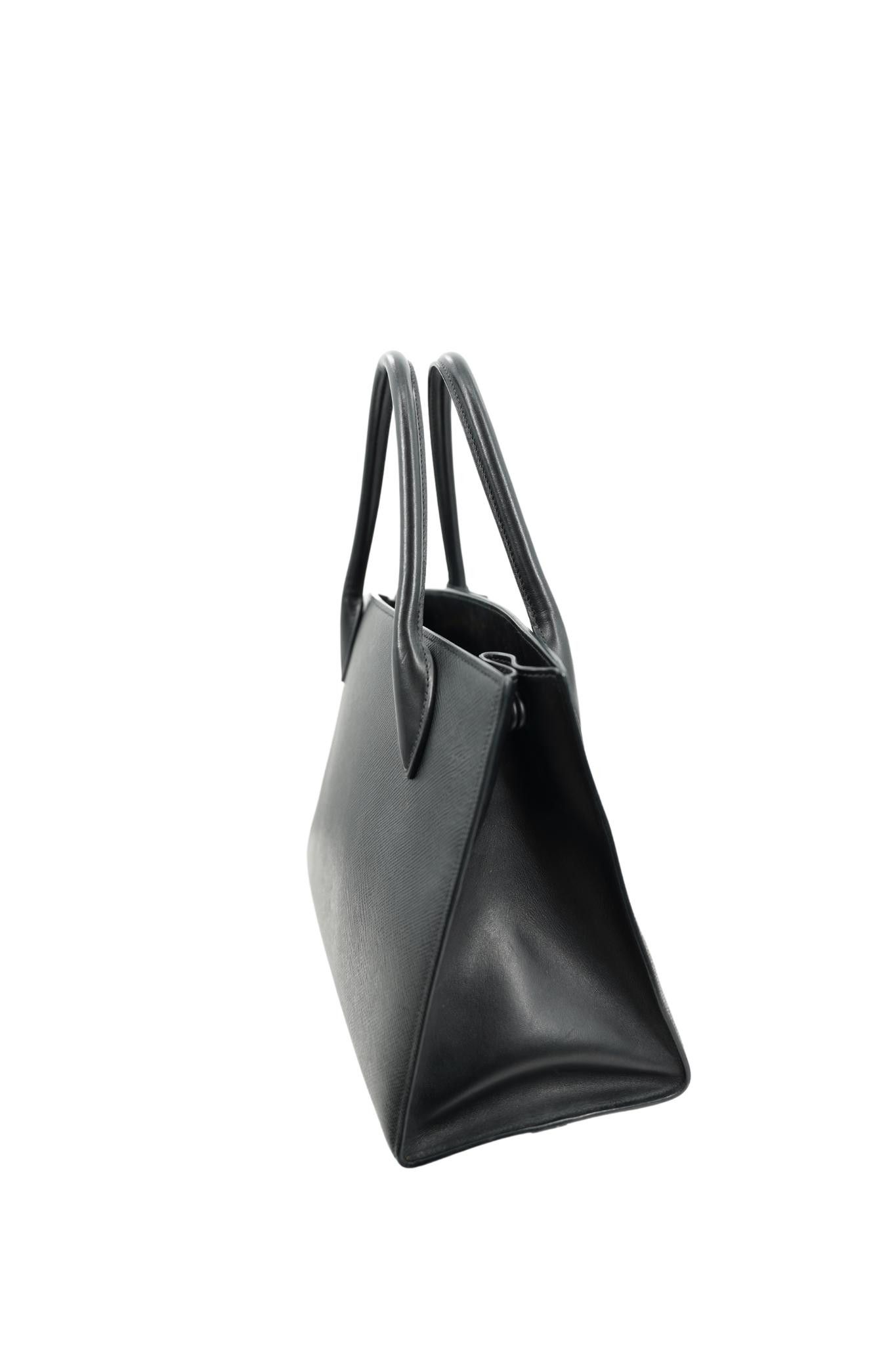 Prada Prada Milano Handbag With Velvet Strap Size ONE SIZE - 3 Thumbnail