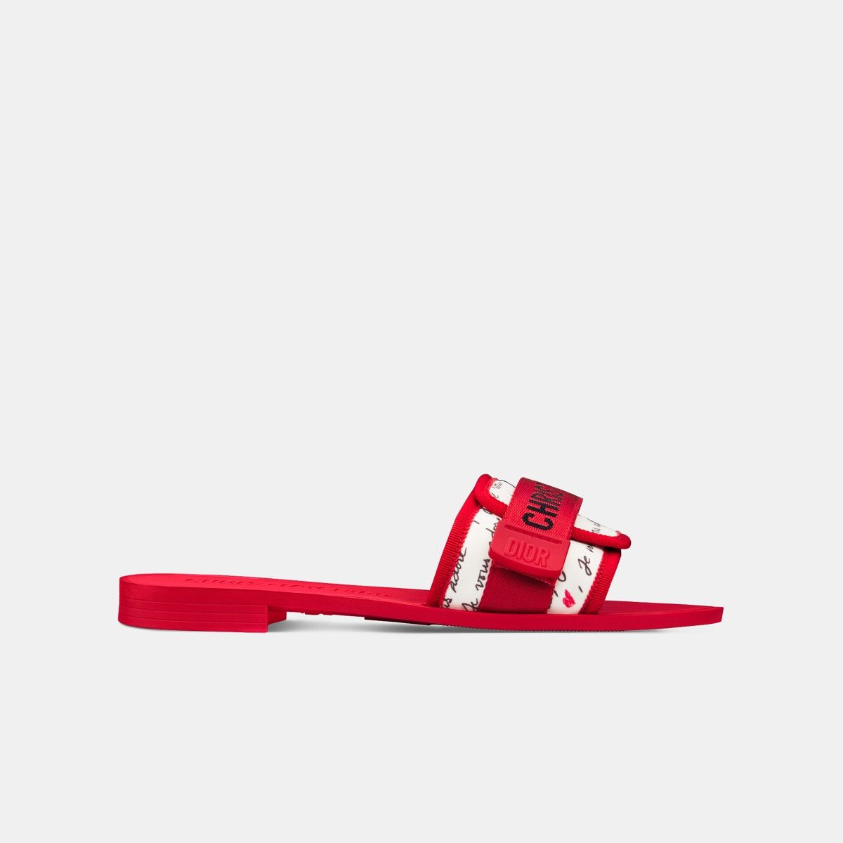 o1w1db10326 Dior Evoulution Slide in Red/Multi