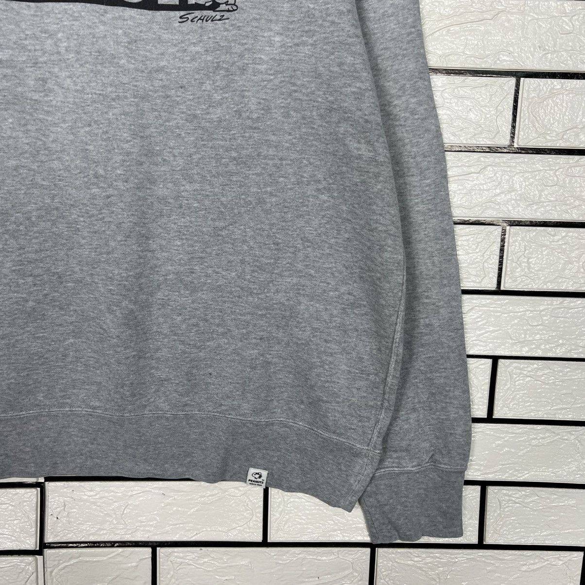 Peanuts UNIQLO X PEANUTS Big Logo Crewneck Sweatshirt #4169-C191 Size US XL / EU 56 / 4 - 9 Thumbnail