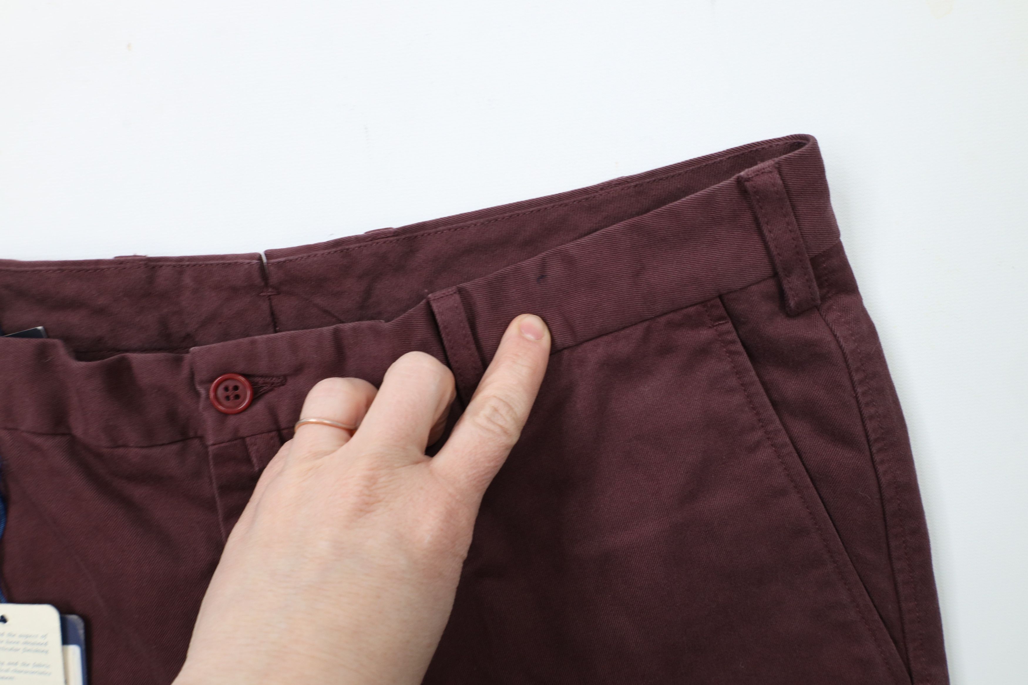 Faconnable × Vintage New Faconnable Straight Leg Heavy Cotton Chino Pants Slacks Size US 34 / EU 50 - 5 Thumbnail
