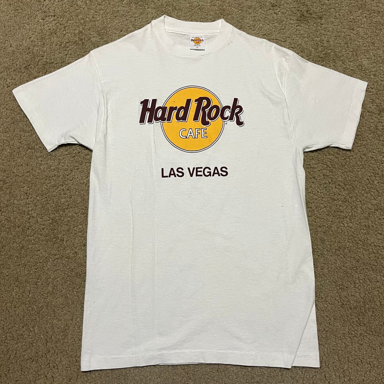 Hard Rock Cafe Vintage Hard Rock Cafe Las Vegas Singe Stitch T-Shirt Large Size US L / EU 52-54 / 3 - 1 Thumbnail