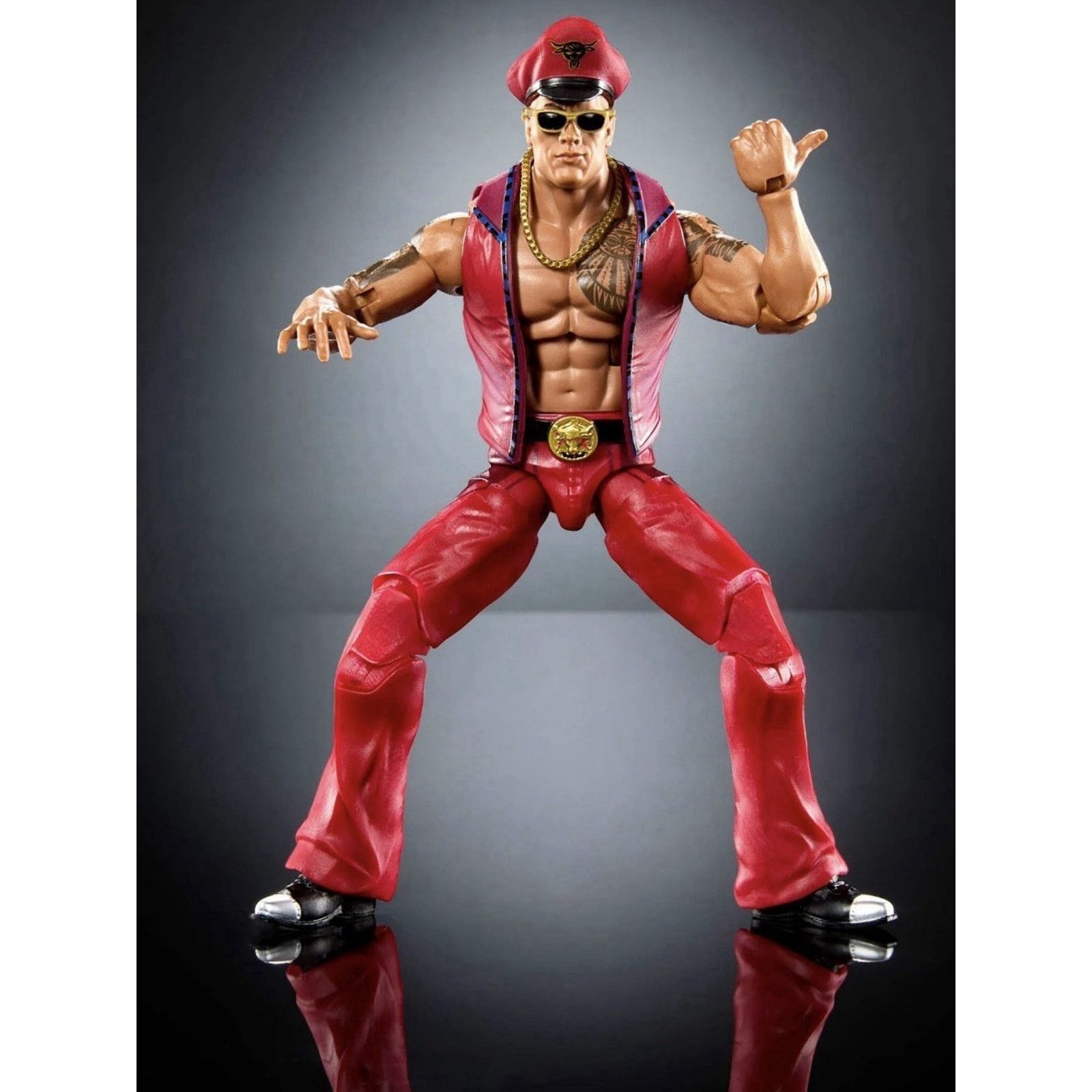 WWE 2026 WWE Elite X Street Fighter Figures Complete Set Wave 1 Size 28 - 4 Thumbnail