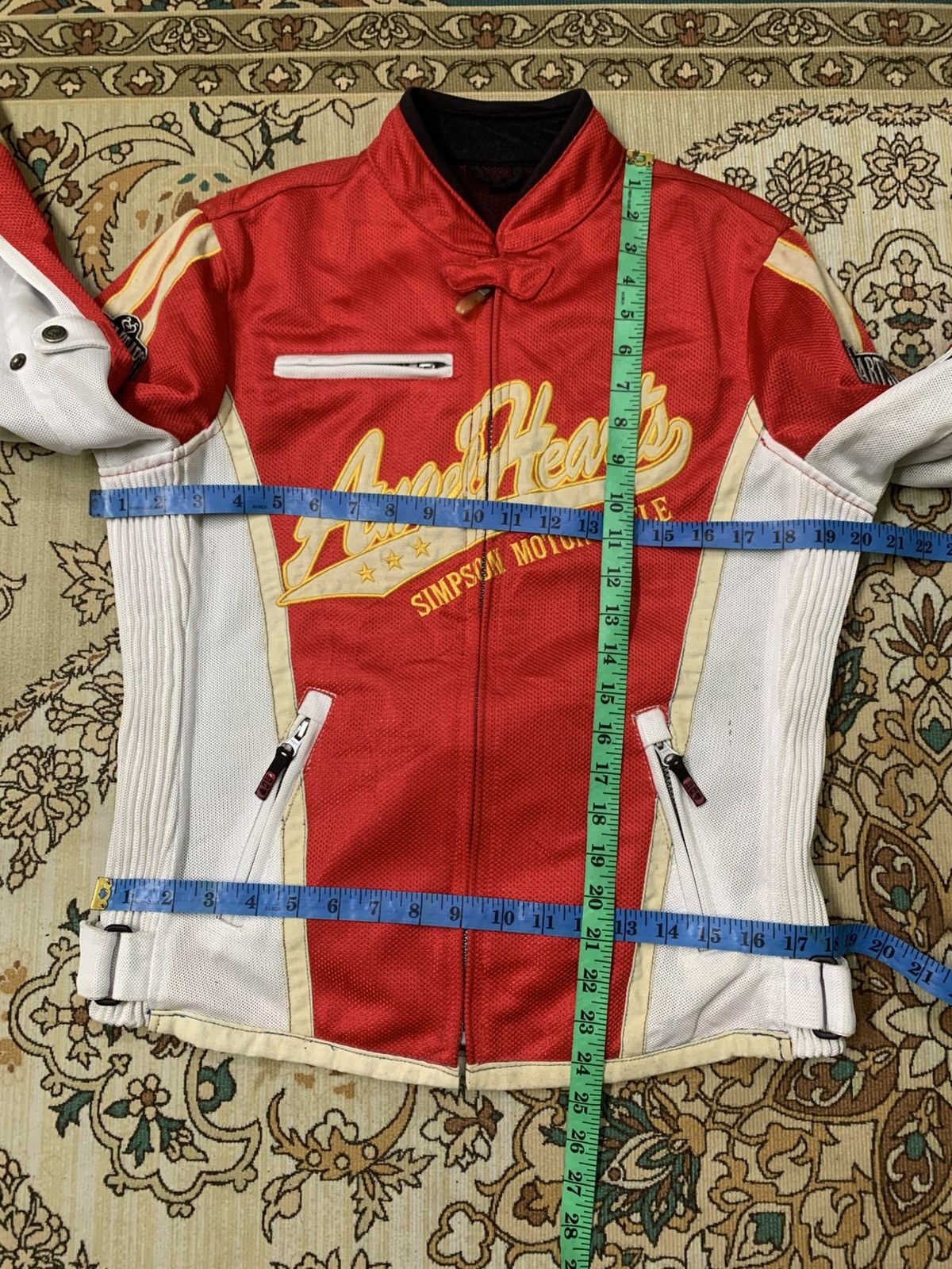 Sports Specialties VINTAGE SIMPSON MOTOR CYCLE JACKET Size US M / EU 48-50 / 2 - 23 Thumbnail