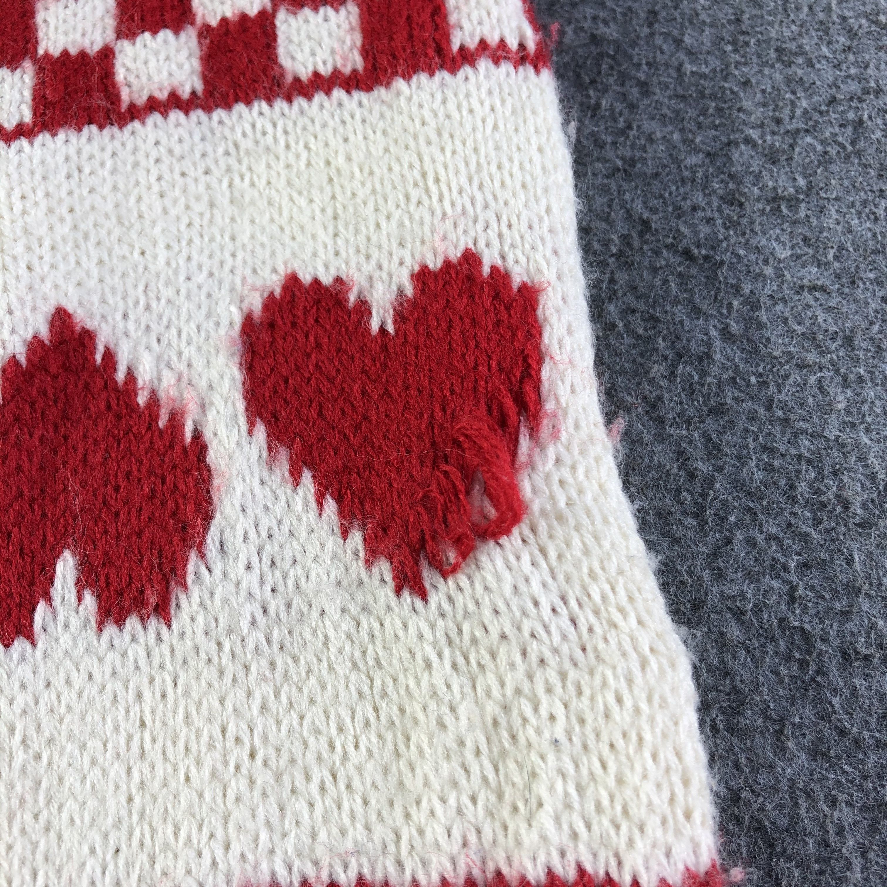 Vintage Vintage Love Scarf / Muffler / Neckwear P137 Size ONE SIZE - 2 Thumbnail