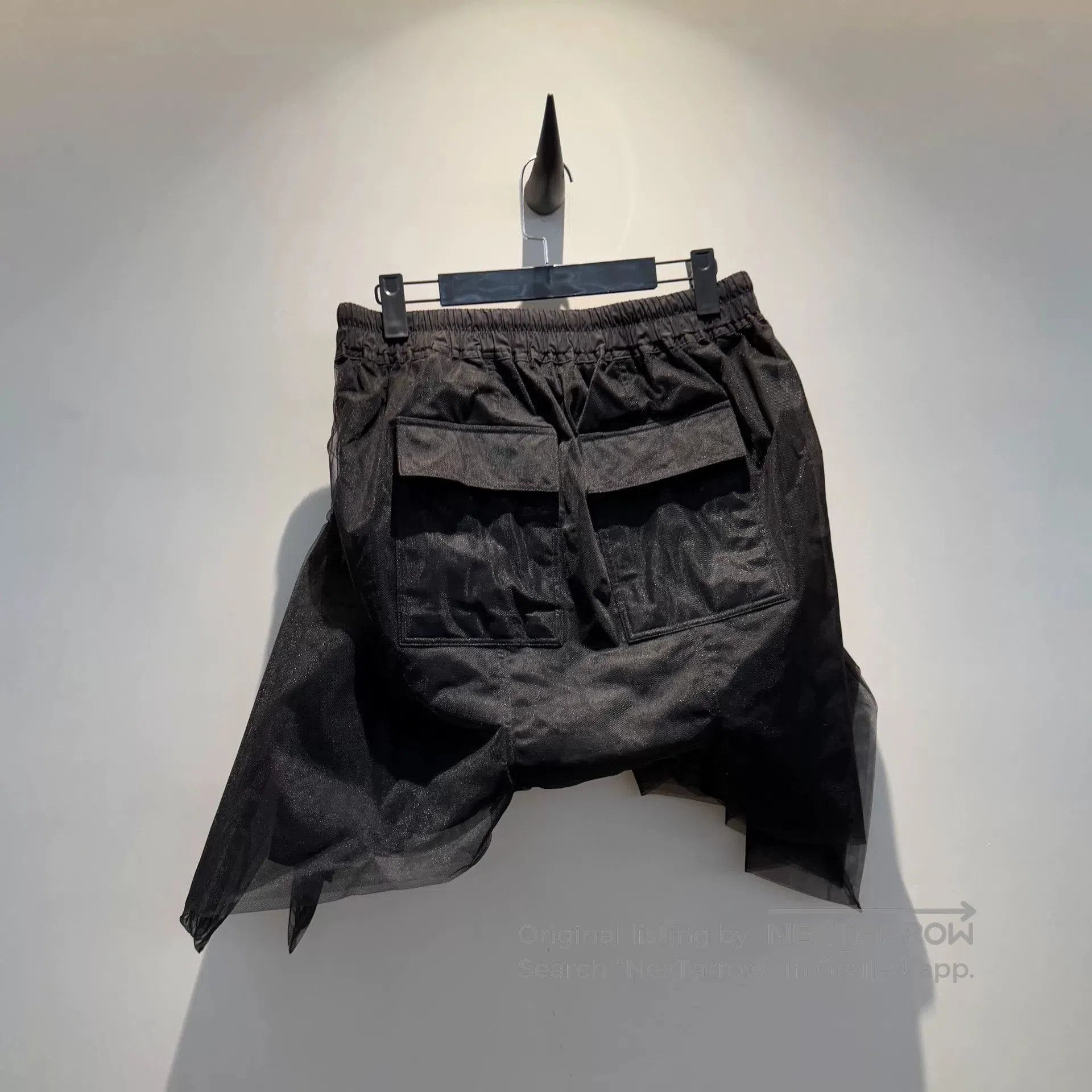 Rick Owens rick owens drawstring tulle skirt. Size 41" - 4 Thumbnail