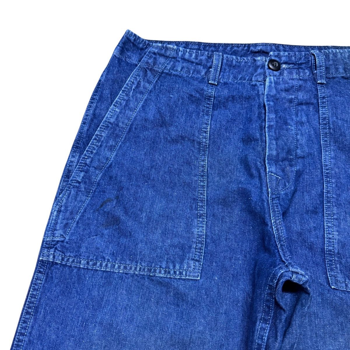 Imogene + Willie Imogene + Willie Denim Fatigue Pants Size US 34 / EU 50 - 4 Thumbnail