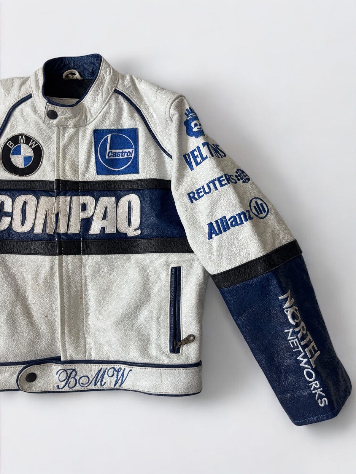Other Vintage BMW Racing Leather Jacket XXXS Size XXS / US 00 / IT 34 - 4 Thumbnail