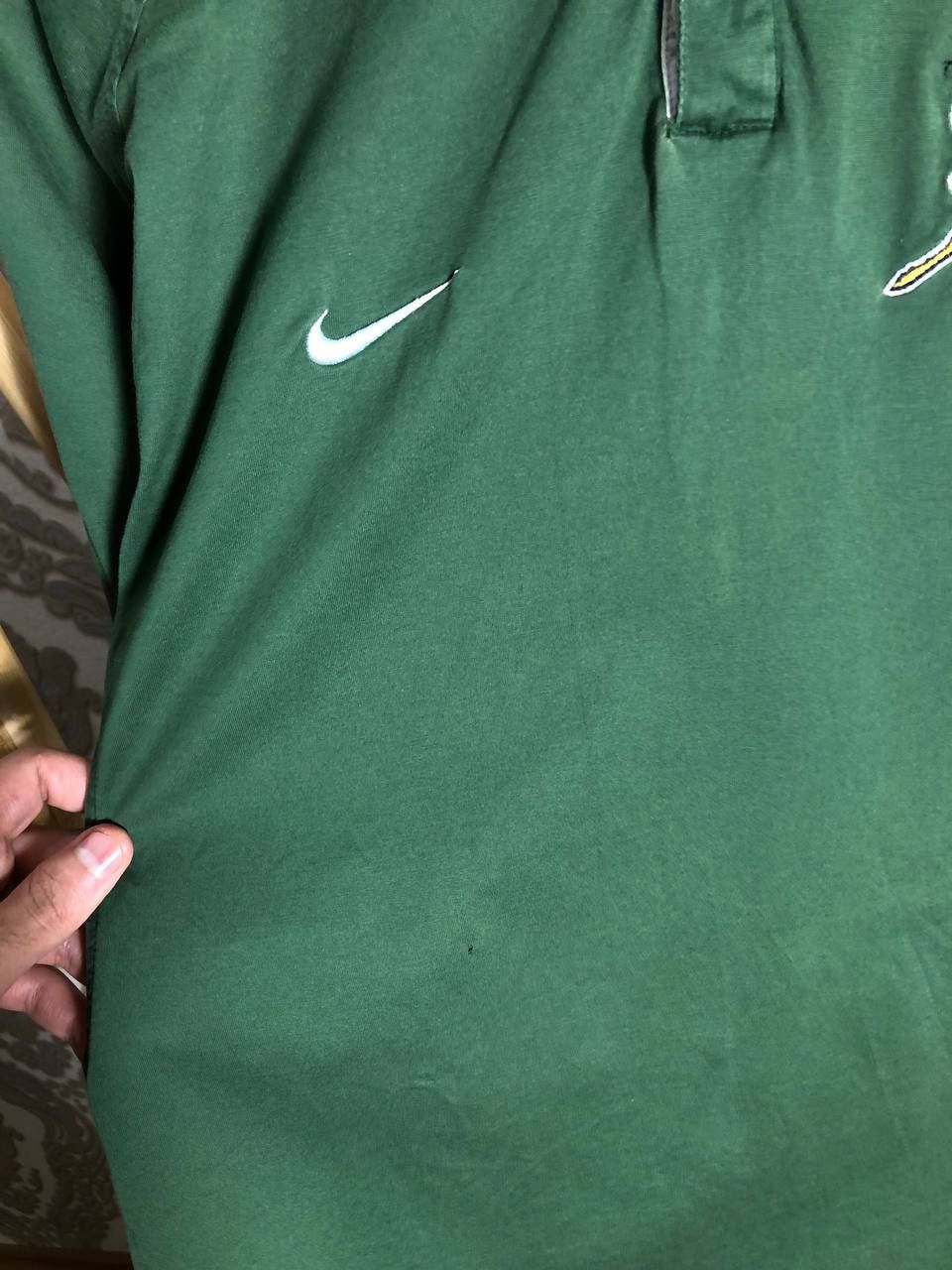 Nike VINTAGE NIKE SOUTH AFRICA RETRO RUGBY JERSEY BLOKE Y2K 90s Size US L / EU 52-54 / 3 - 3 Thumbnail