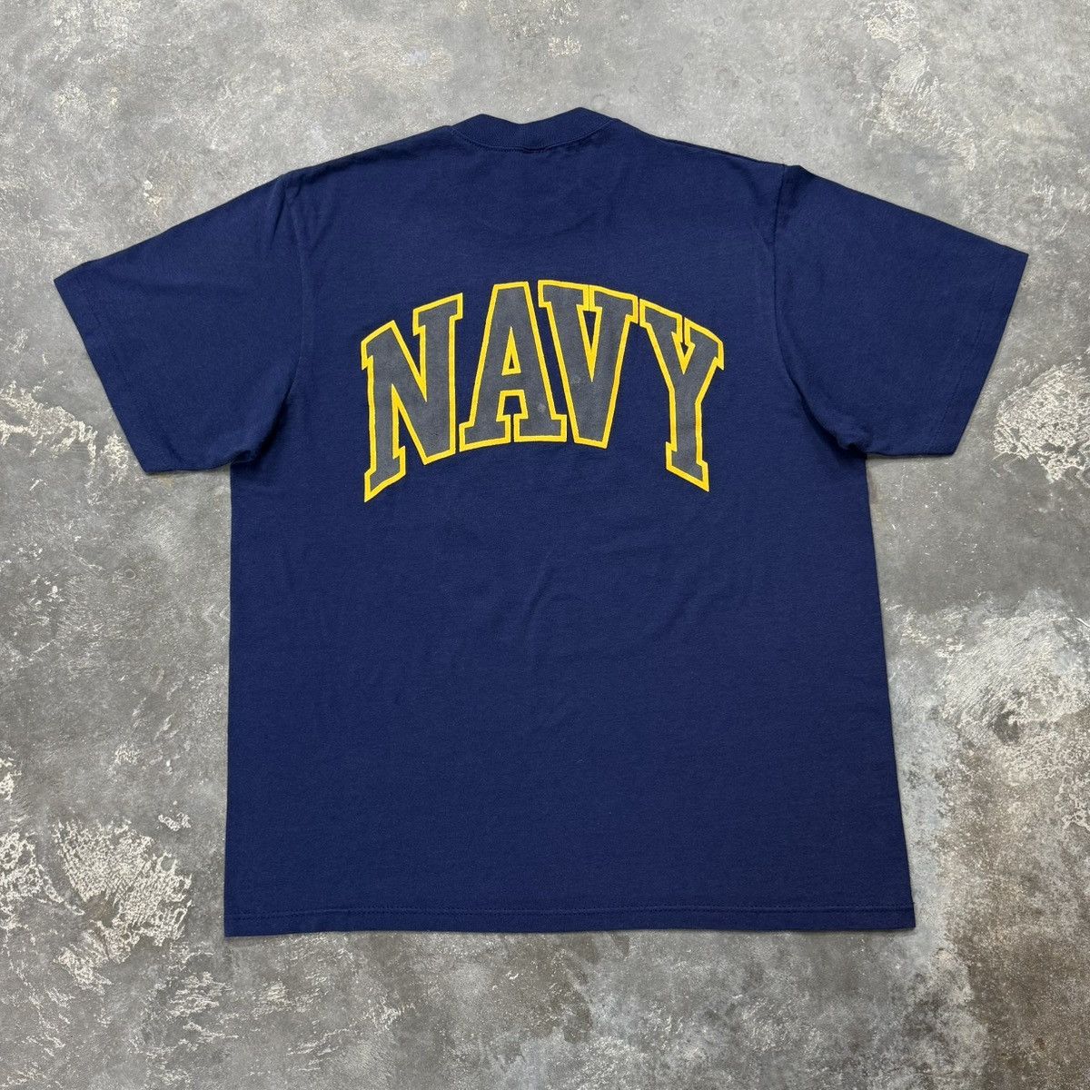 Soffe Vintage US Navy Single Stitch Soffe USA Made XL Tee Size US XL / EU 56 / 4 - 4 Thumbnail