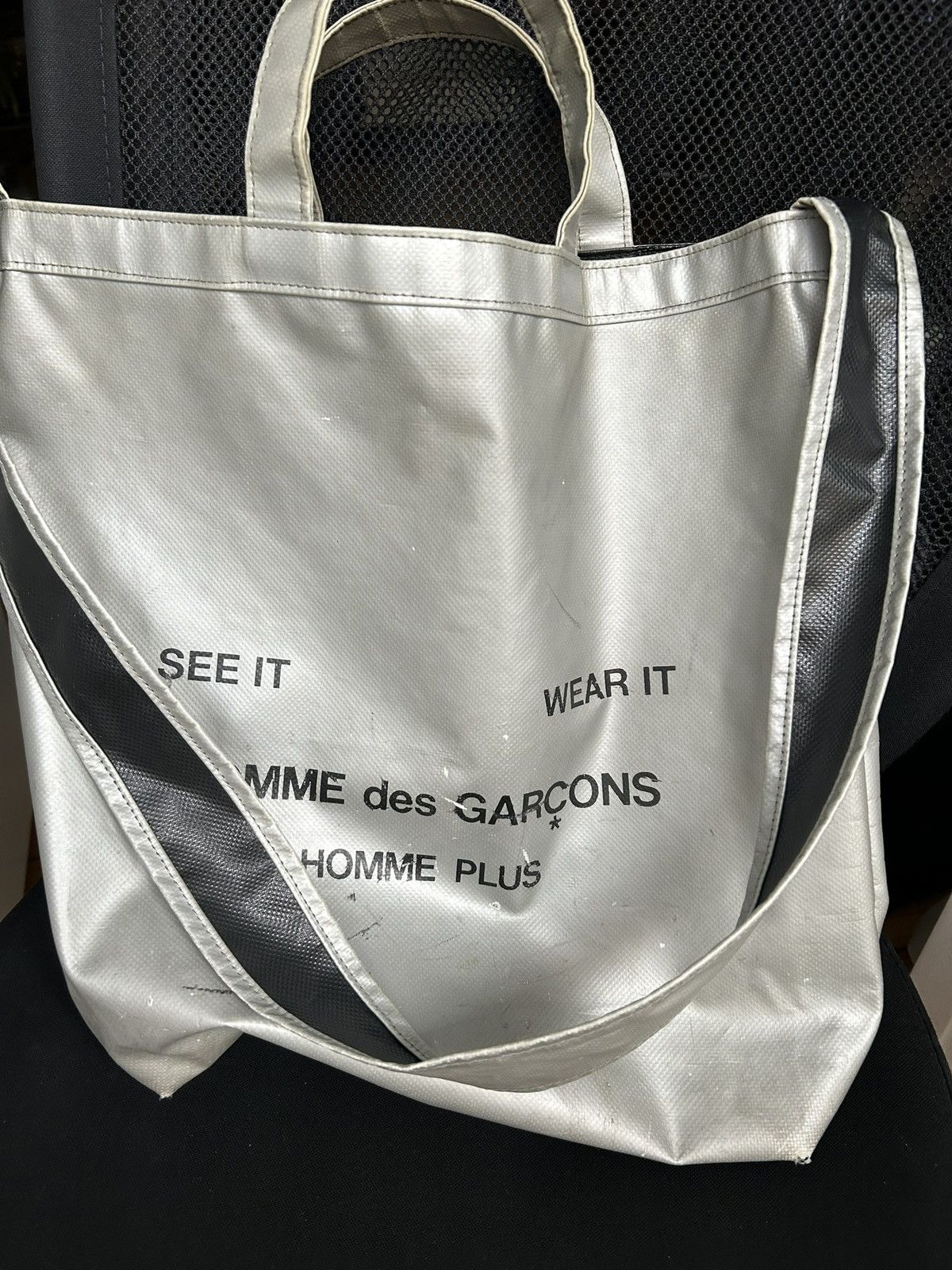 Comme des Garcons Homme plus A/W 09‘ Vinyl Totebag Size ONE SIZE - 7 Thumbnail