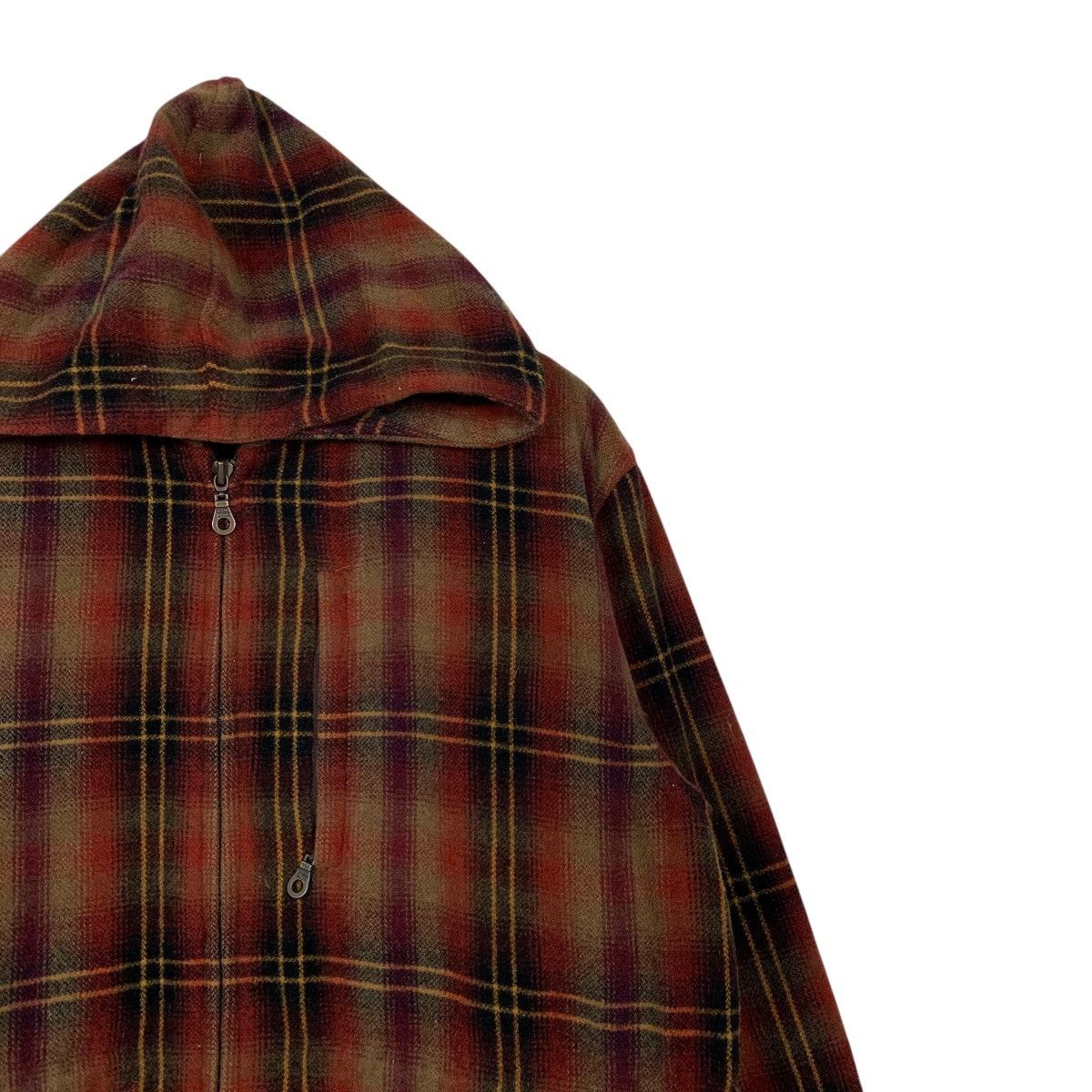 Japanese Brand Bad Guys Tartan Hooded Skate Jacket Size US M / EU 48-50 / 2 - 5 Thumbnail