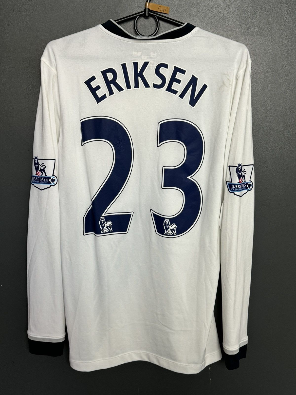 Under Armour Tottenham Hotspur 15/16 Home Eriksen Football Jersey Size US M / EU 48-50 / 2 - 1 Thumbnail