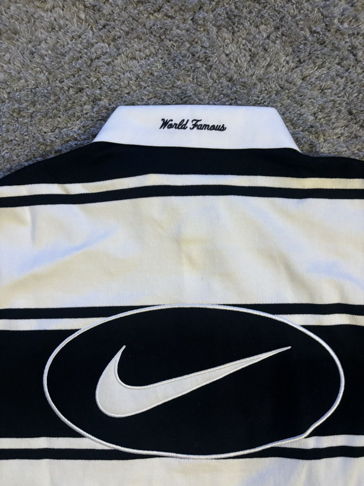 Nike × Supreme Supreme Nike Stripe Rugby Size US M / EU 48-50 / 2 - 3 Thumbnail