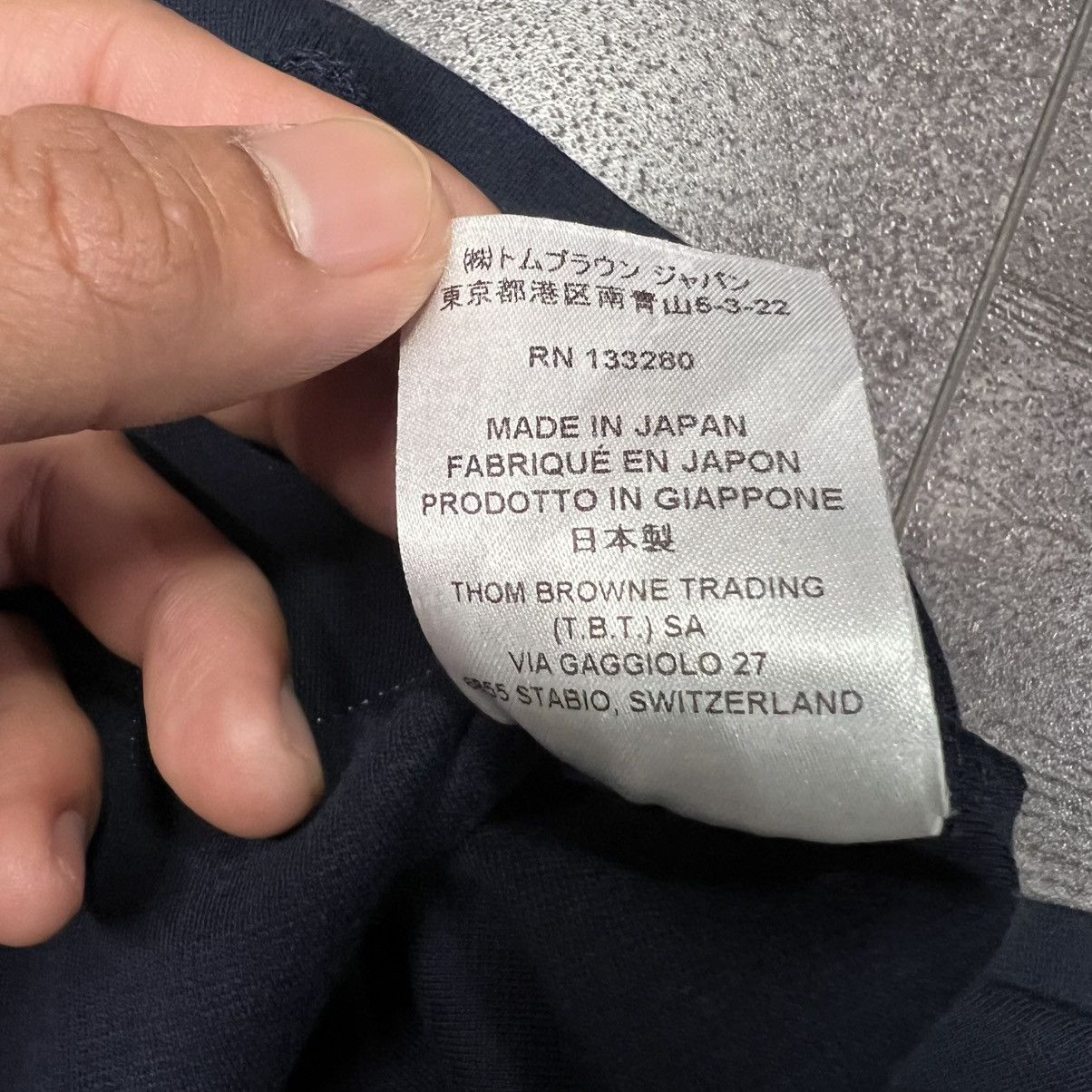 Thom Browne Thom Browne Oversized Pocket T-Shirt Navy Size US M / EU 48-50 / 2 - 7 Thumbnail