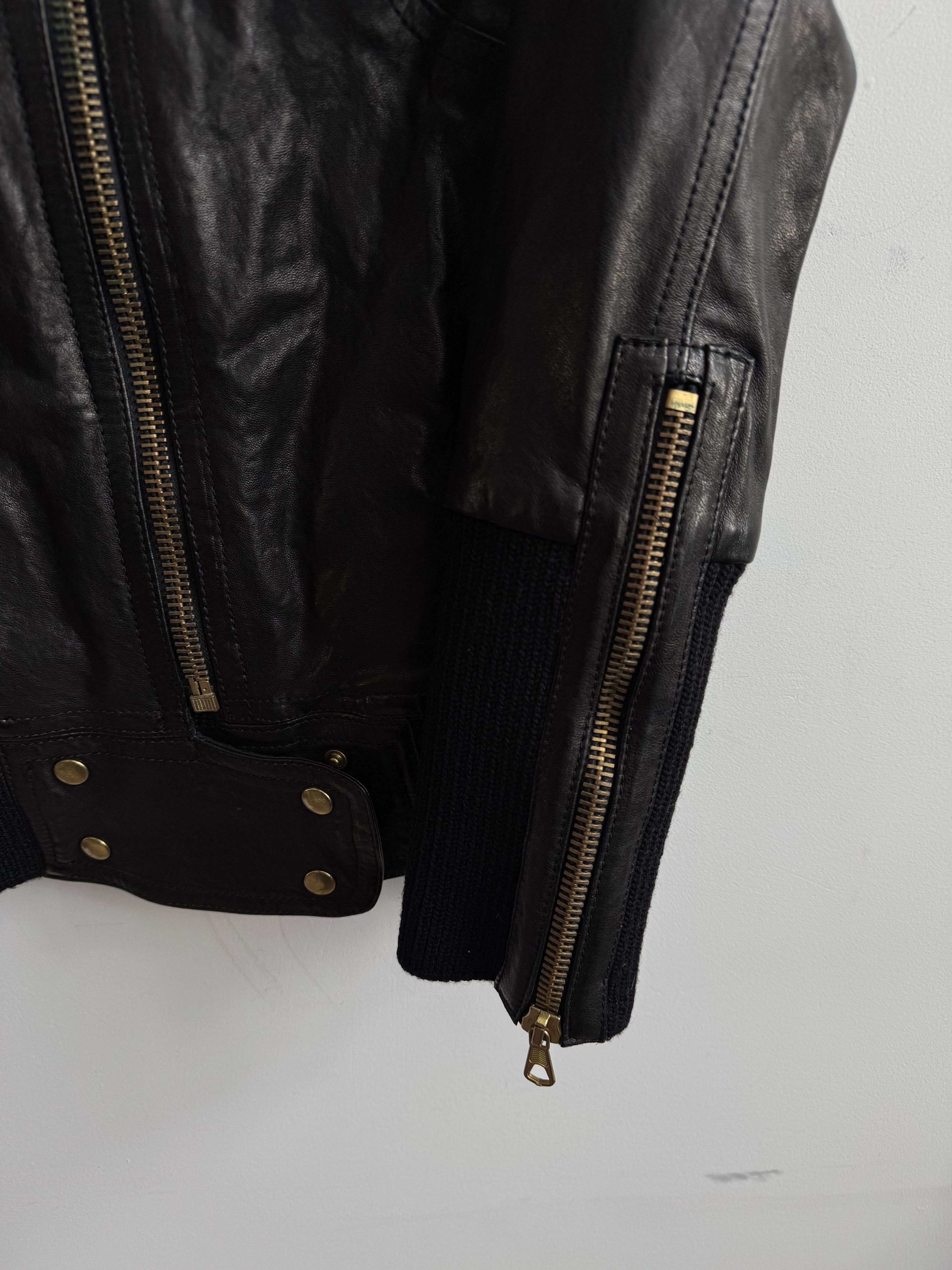 SMYTHE Smythe Leather Jacket Size 6 Size M / US 6-8 / IT 42-44 - 5 Thumbnail