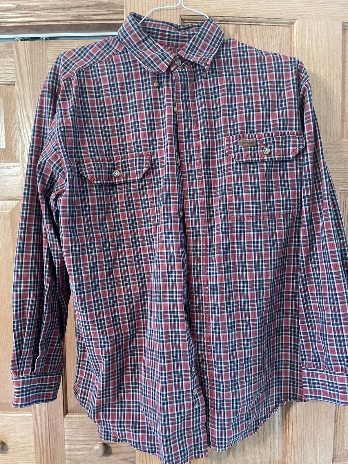 Carhartt Vintage Carhartt Flannel Great Condition Size US L / EU 52-54 / 3 - 2 Thumbnail