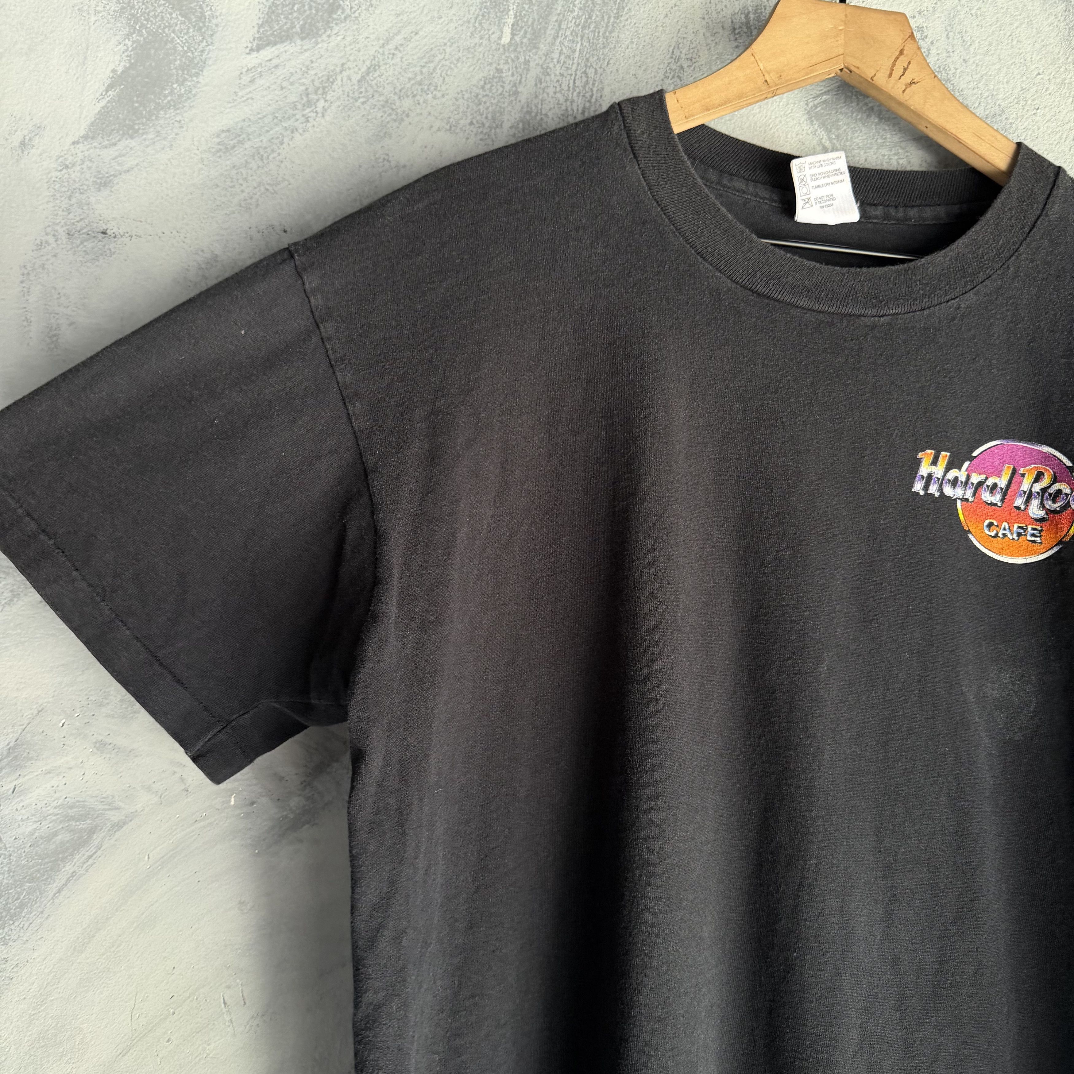 Hard Rock Cafe Vtg Hard Rock Cafe T Shirt Mens XL Las Vegas Flames Grunge Size US XL / EU 56 / 4 - 5 Thumbnail