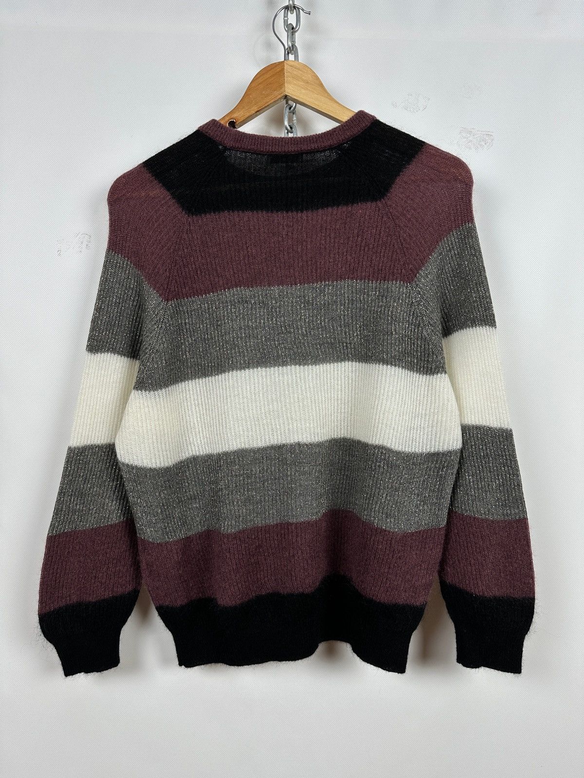 Brunello Cucinelli Brunello Cucinelli Mohair / Wool Sweater Size S / US 4 / IT 40 - 2 Thumbnail