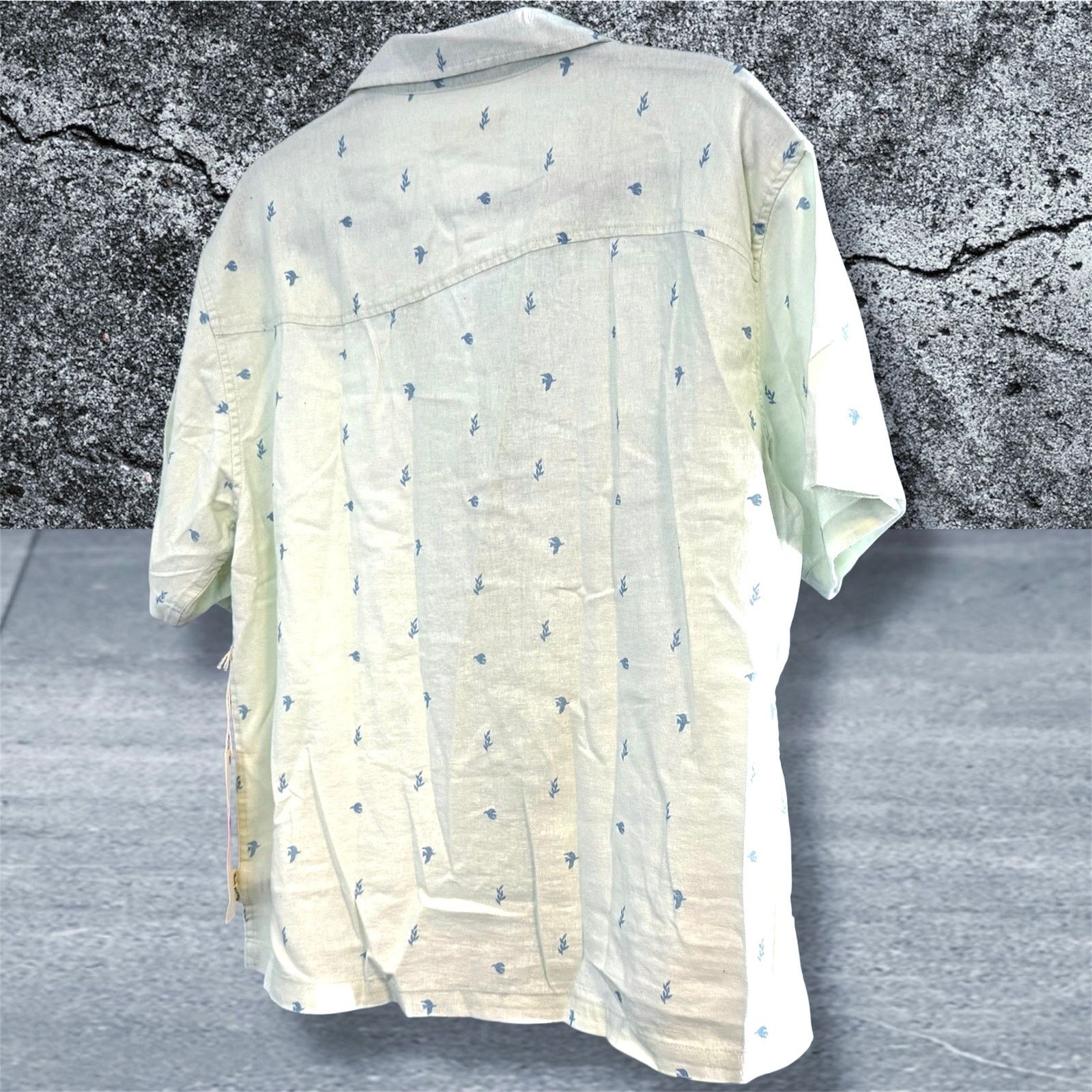 Museum of Peace & Quiet •NWT• Museum of Peace & Quiet Doves Linen Button Up • Medium Size US M / EU 48-50 / 2 - 2 Thumbnail