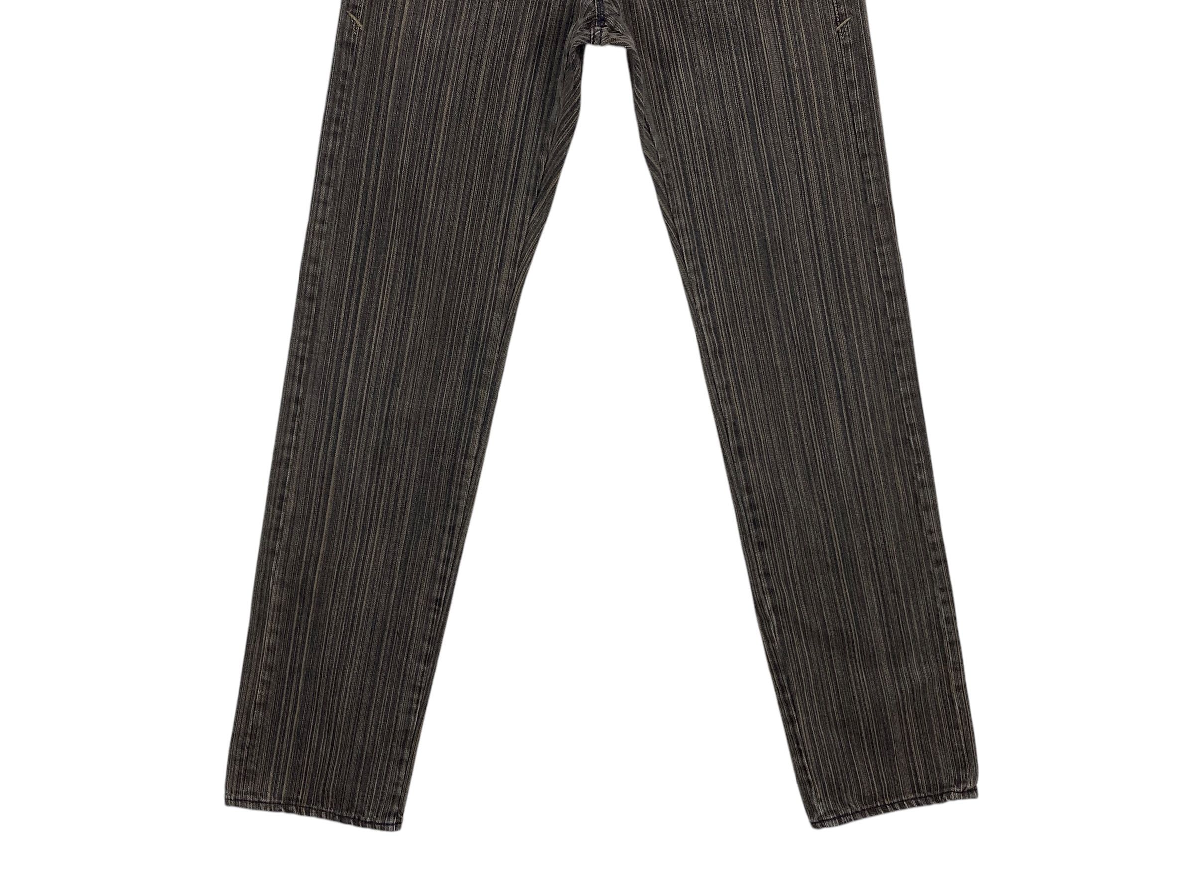 Japanese Brand Blueway Jeans Stripes Hickory Jeans Size US 28 / EU 44 - 4 Thumbnail
