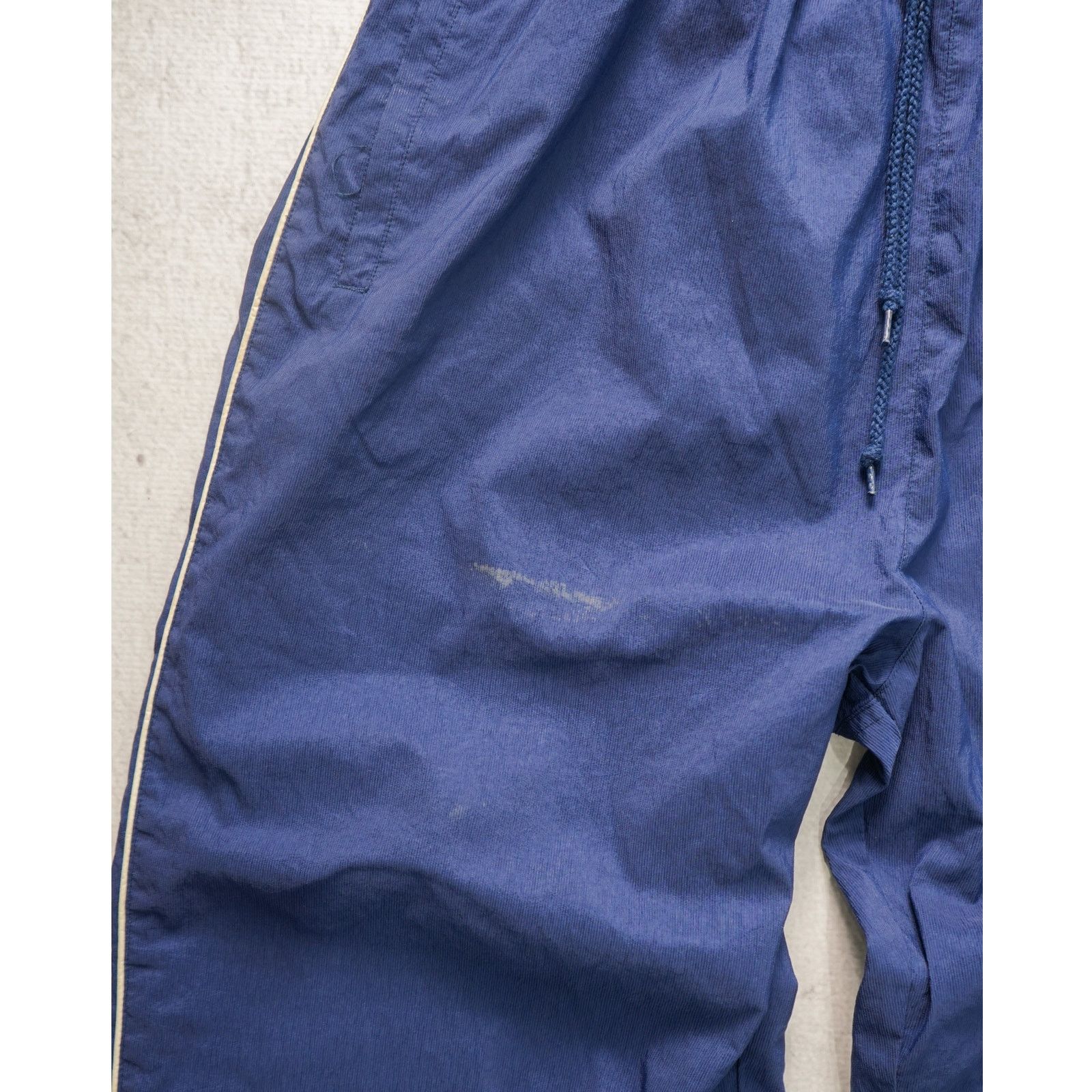 Diadora Vintage 90s Diadora Blue Cuffed Track Pants - Men's Large Size US 30 / EU 46 - 4 Thumbnail