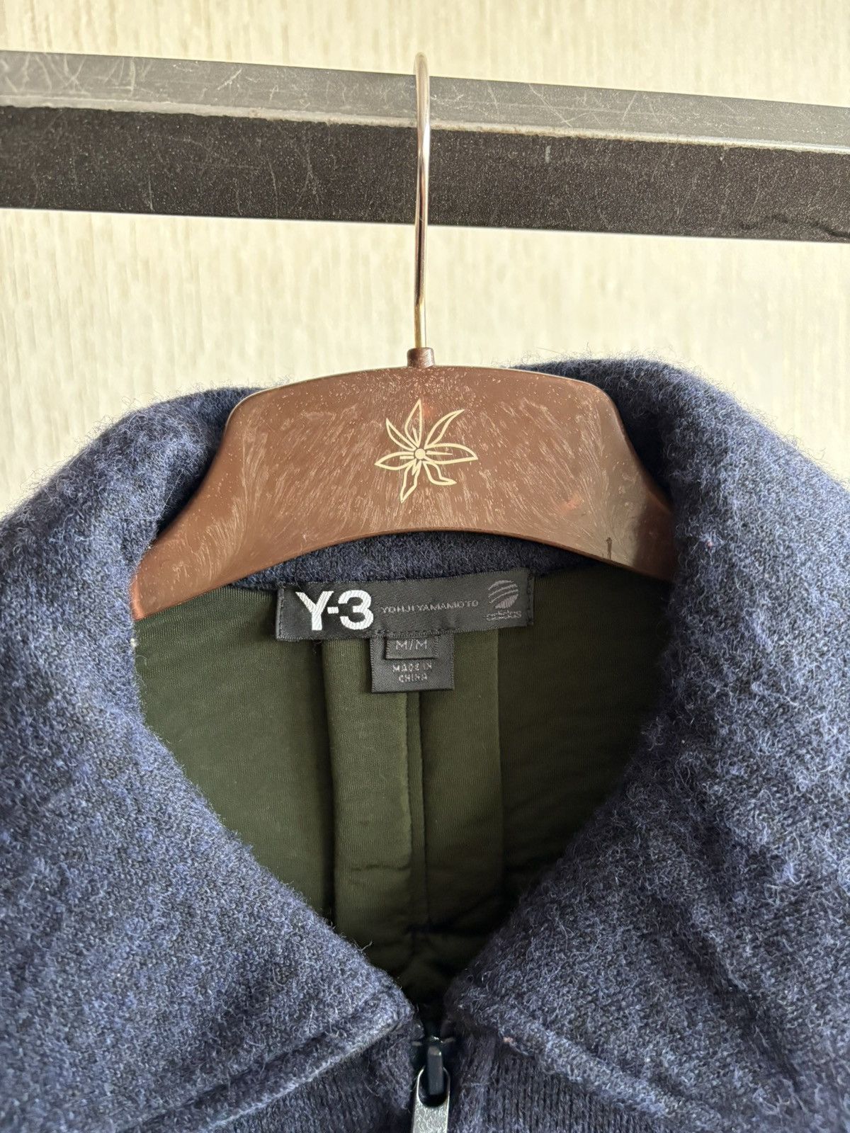 Yohji Yamamoto Yohji Yamamoto By Adidas 06/15 Wool Bomber Size M / US 6-8 / IT 42-44 - 10 Thumbnail