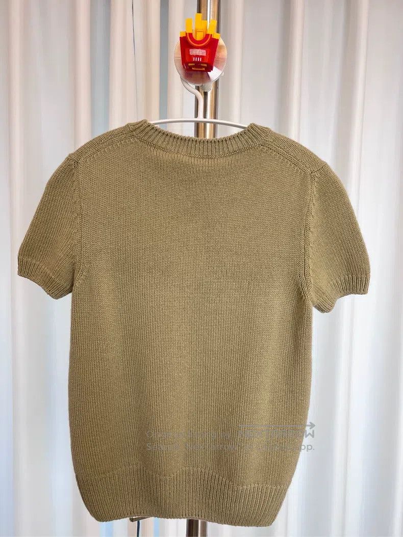 Dior Dior Khaki lucky star letter logo knitted short-sleeved sh Size XXS / US 00 / IT 34 - 2 Thumbnail
