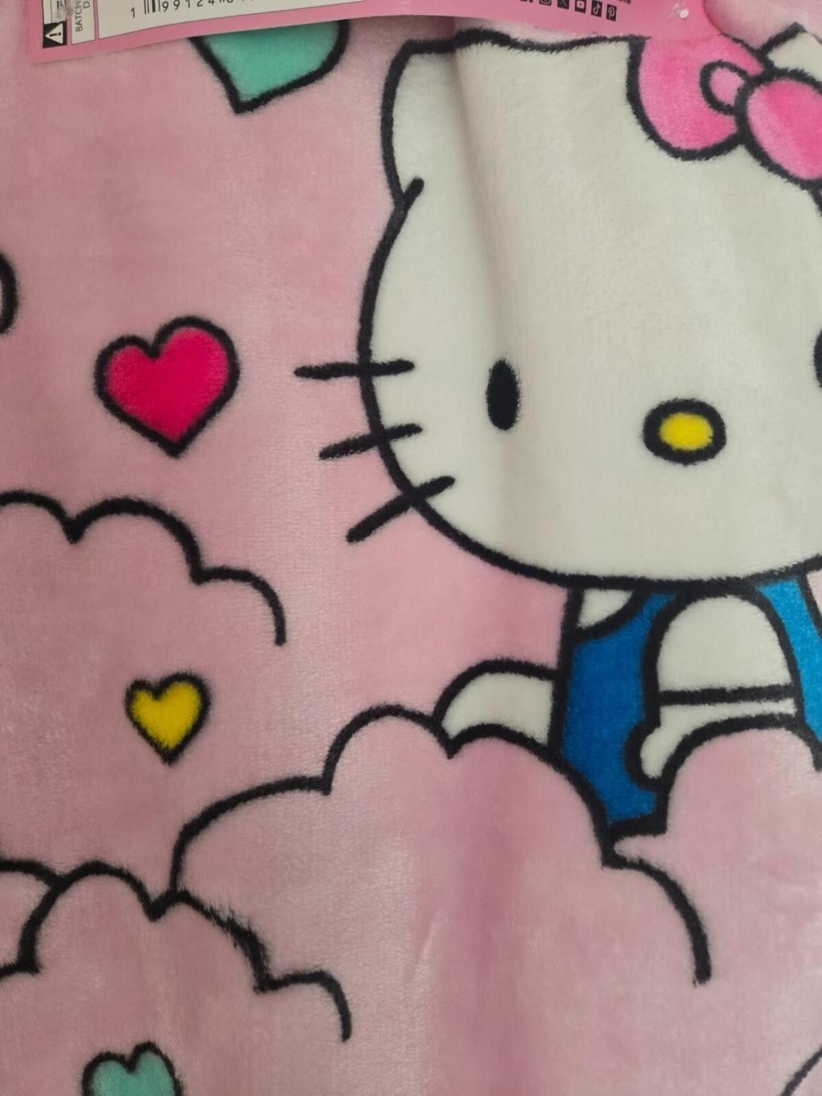 Other Hello Kitty Blanket NEW Oversized Printed Throw 50"x70" NWT Size ONE SIZE - 2 Thumbnail