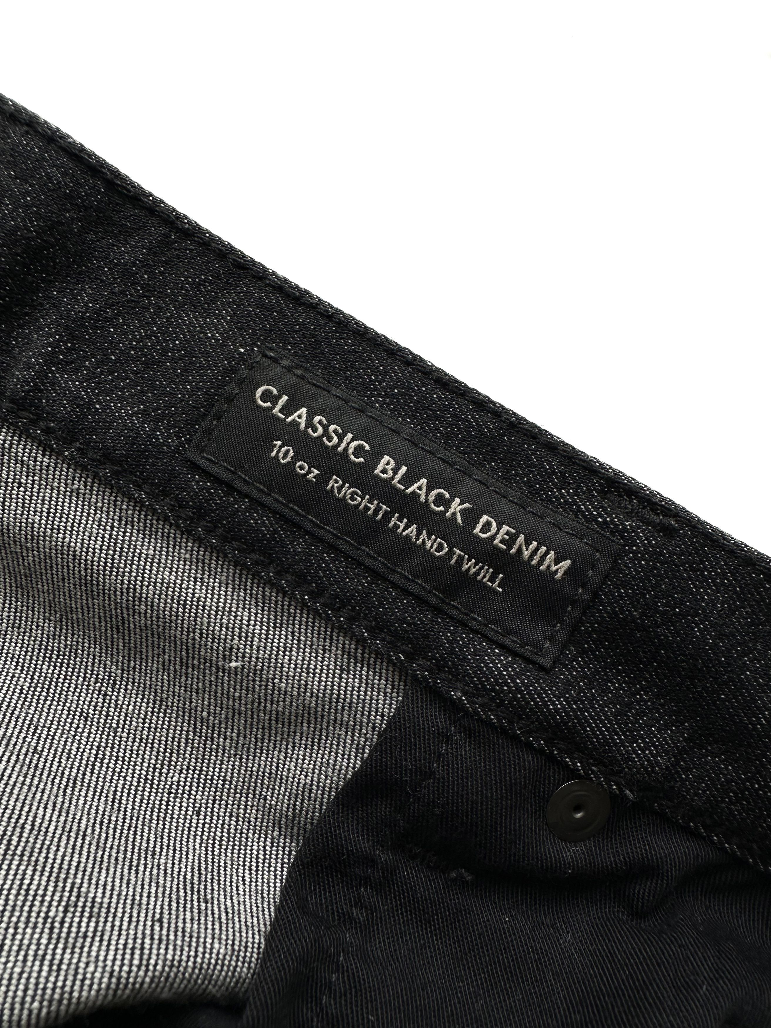 Z Zegna Ermenegildo Zegna black denim pants Size US 38 / EU 54 - 8 Thumbnail
