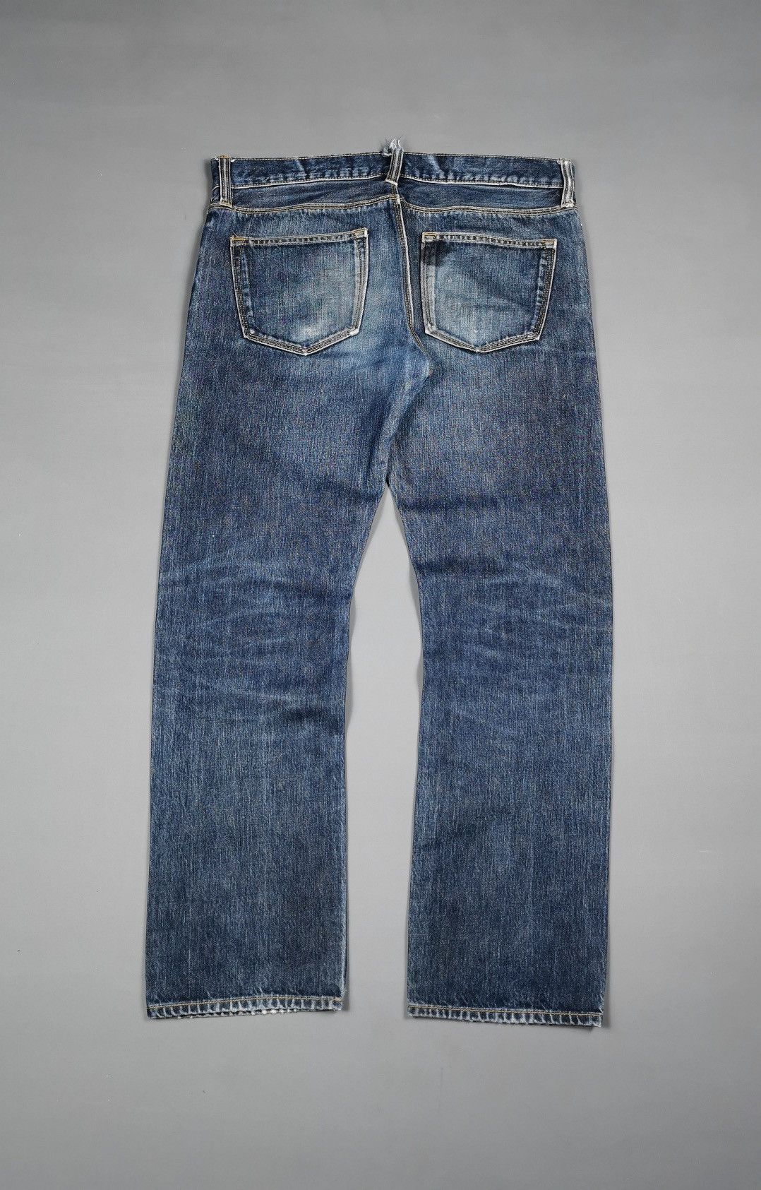 Gap Gap Selvedge Raw Slim Straight Jeans Size US 34 / EU 50 - 4 Thumbnail