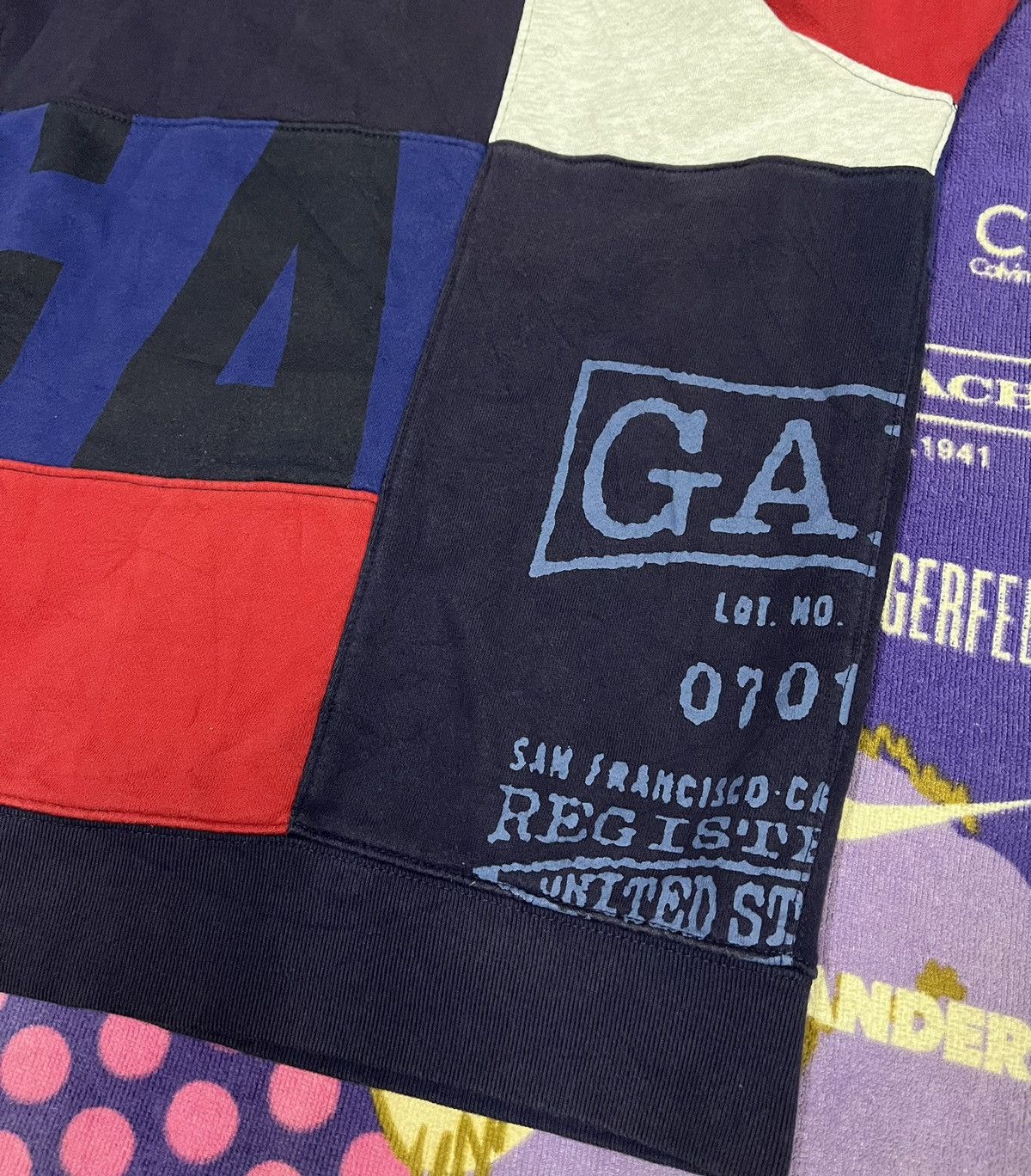 Gap Vtg GAP Multicolor Hoodies x Rare Size US L / EU 52-54 / 3 - 8 Thumbnail
