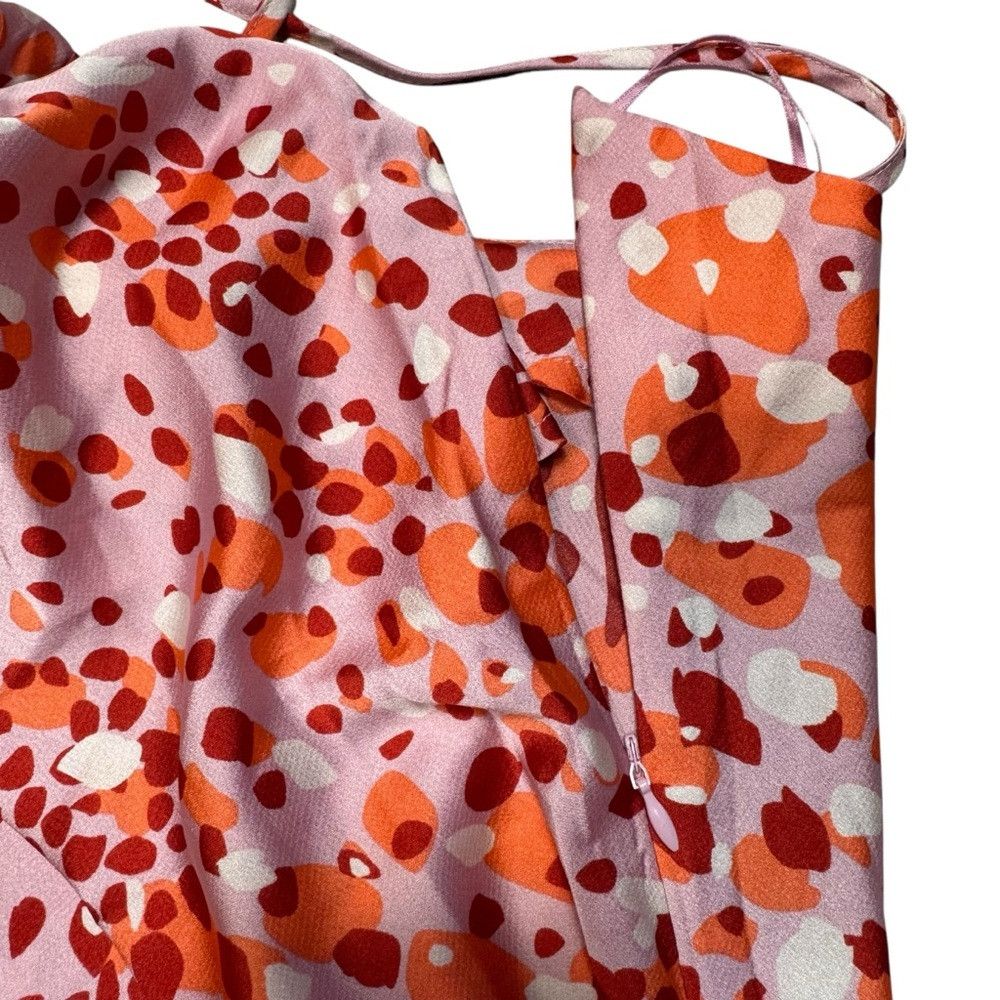Other Lost + Wonder Satin Cowl Neck Sleeveless Slip Midi Dress Si Size L / US 10 / IT 46 - 8 Thumbnail