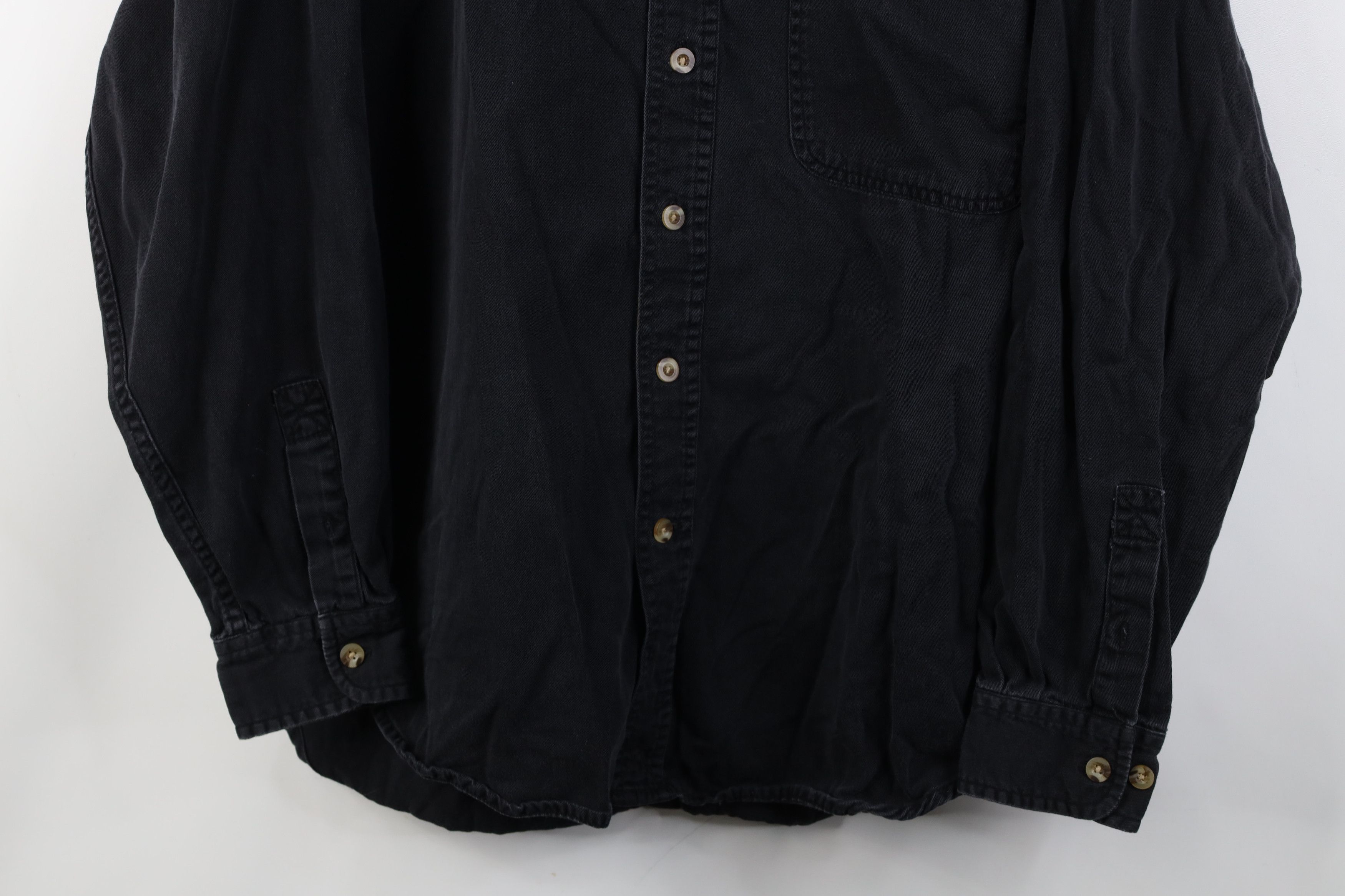 Vintage Vintage 90s Streetwear Nature Wolf Twill Button Down Shirt Size US M / EU 48-50 / 2 - 3 Thumbnail