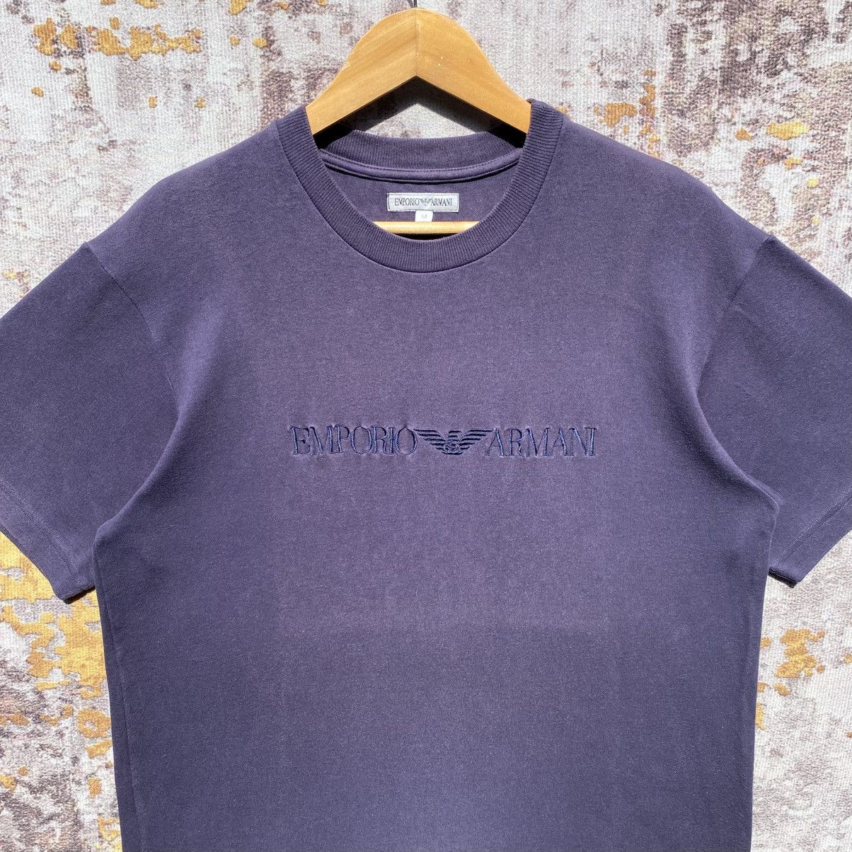 Emporio Armani Vintage 90s Emporio Armani Shirt Embroidery Spellout Size US M / EU 48-50 / 2 - 5 Thumbnail