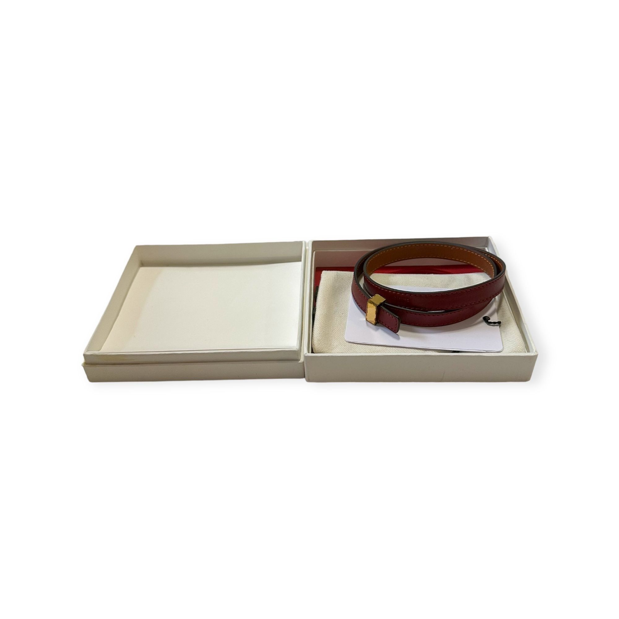Celine Celine Triple Tour Wrap Leather Bracelet, Never used, In Ori Size ONE SIZE - 12 Thumbnail