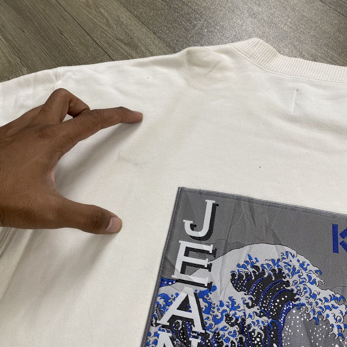 Kenzo Vintage Kenzo Jeans Katsushika Hokusai Graphic Crewneck Size US M / EU 48-50 / 2 - 4 Thumbnail