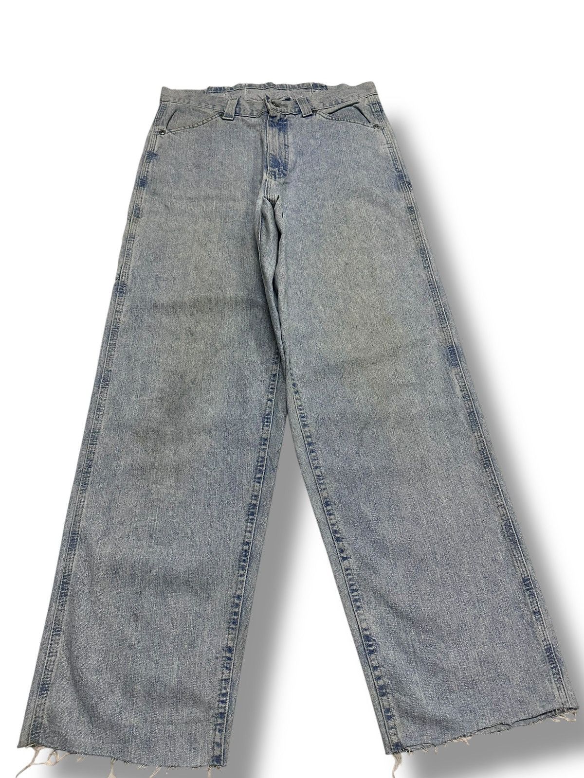 神シルエット◎ 90s RIVETED Lee Wide Denim Pants 552c0e899c62249d5207c8c51743f9